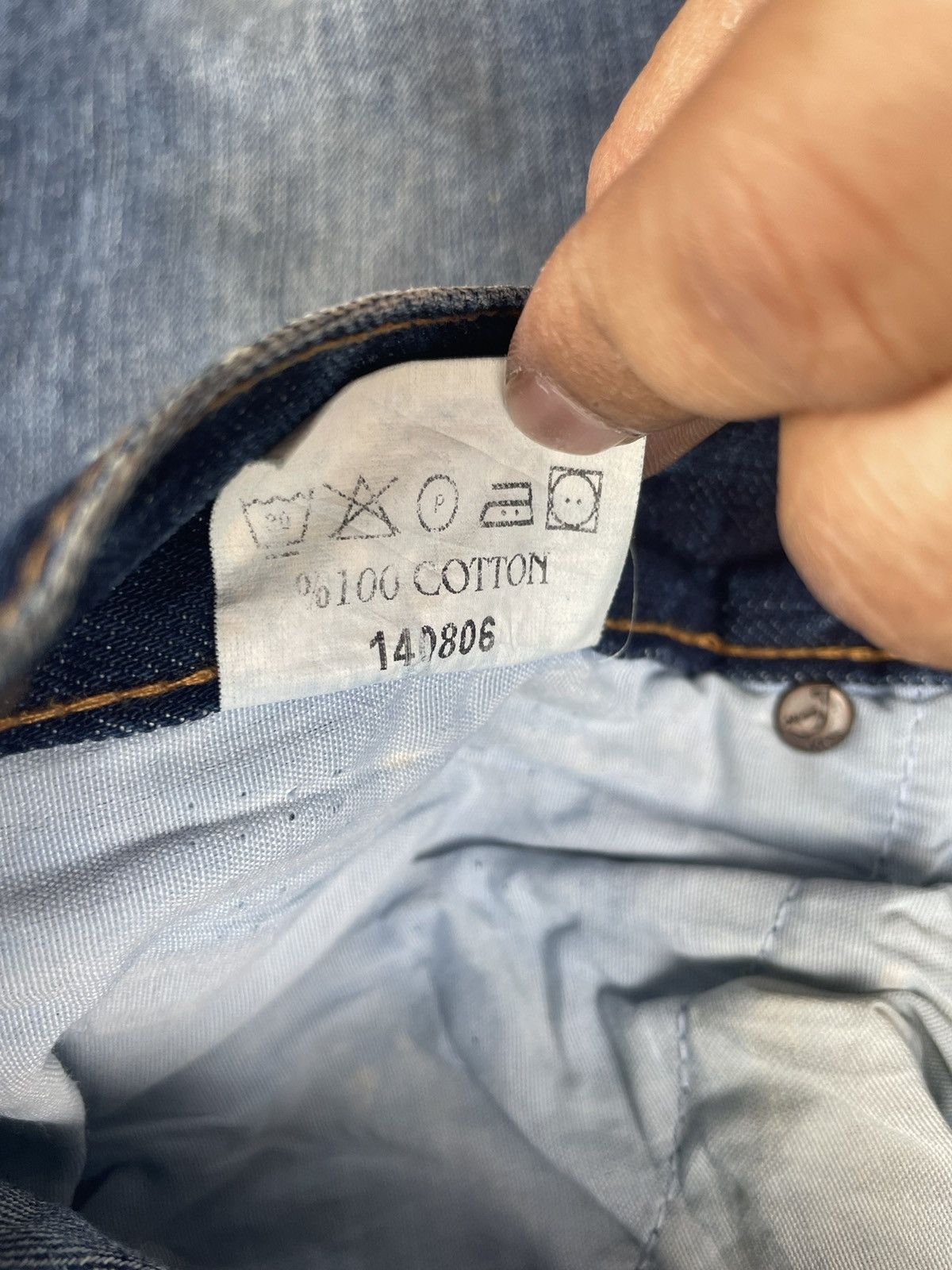 Japanese Brand James Jones Euro Denim Size US 33 - 15 Thumbnail
