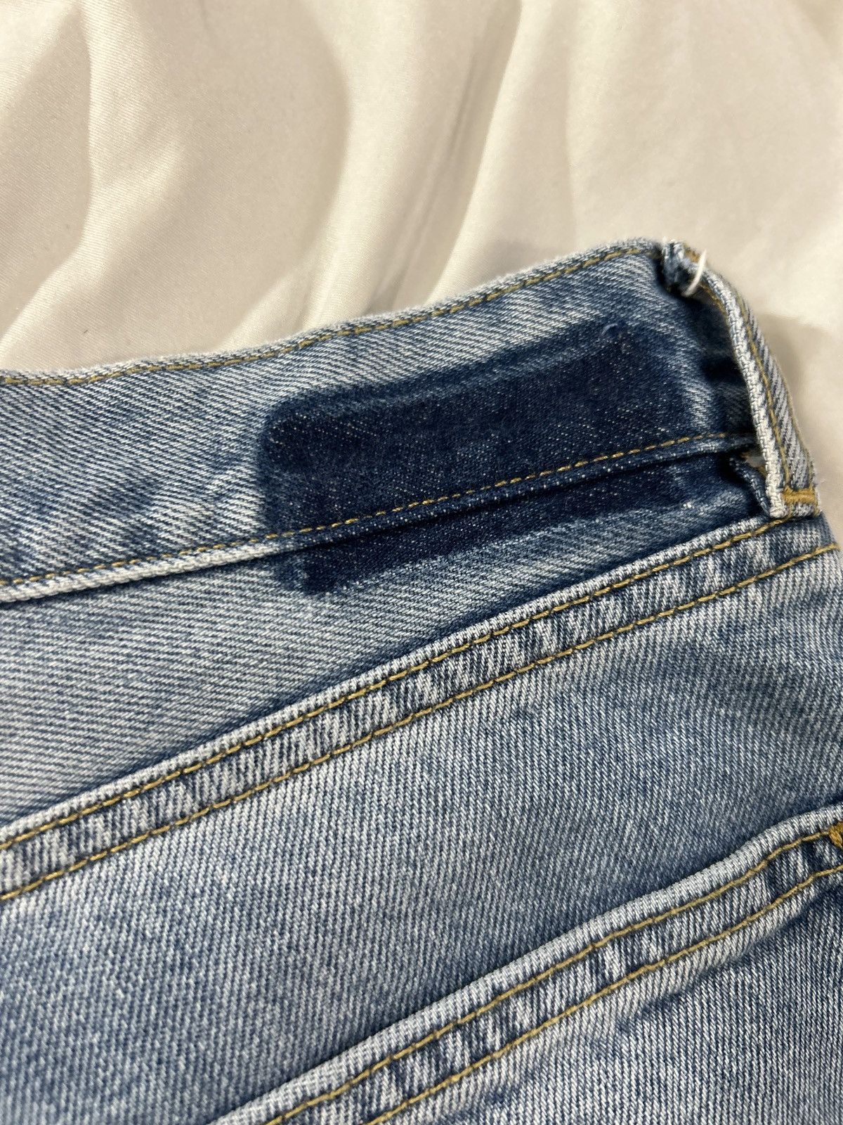 Maison Margiela Maison Margiela Straight Leg Washed Jeans Size US 34 / EU 50 - 8 Thumbnail
