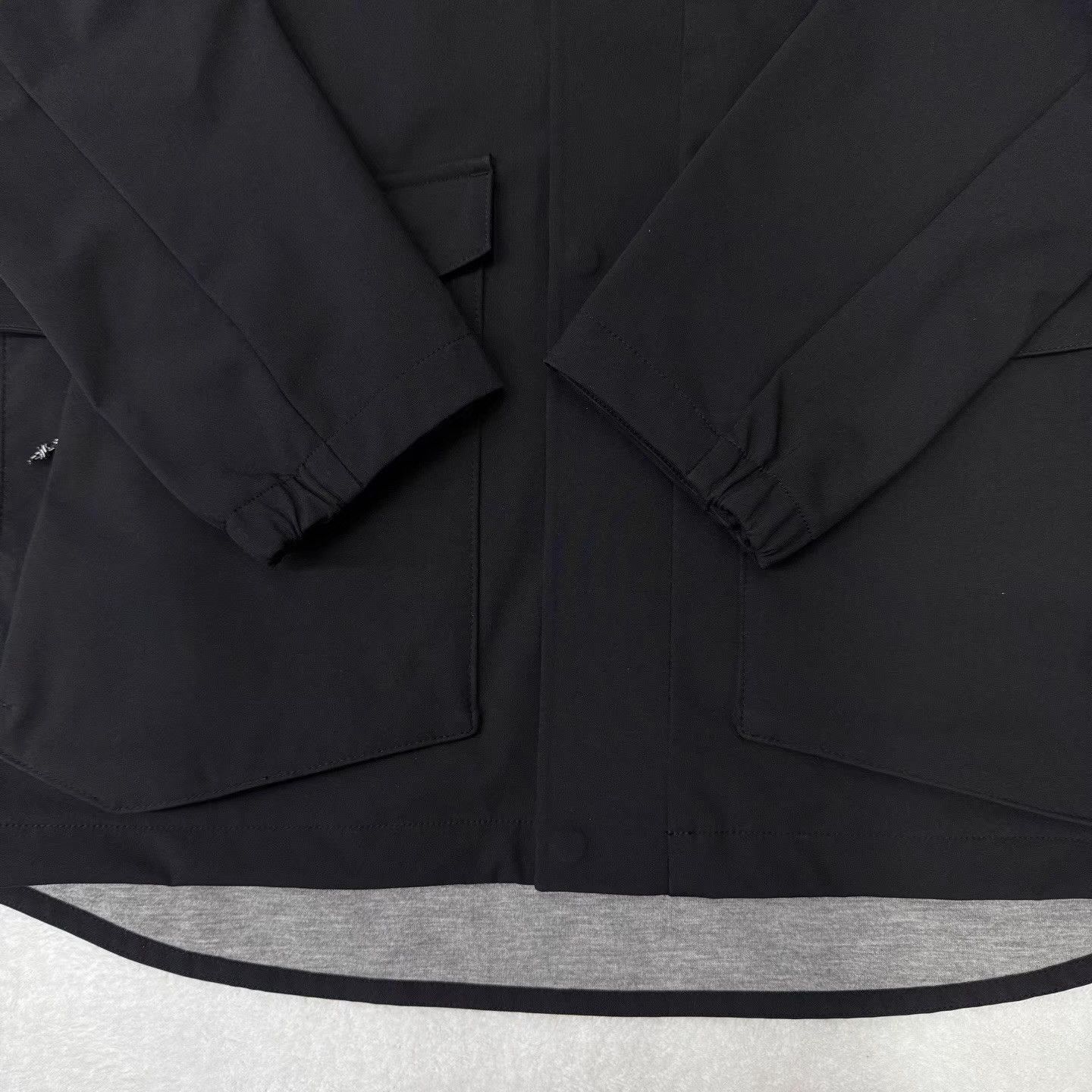 Mammut Mammut Seon Black Windbreaker Jacket Q10 Size US M / EU 48-50 / 2 - 2 Thumbnail