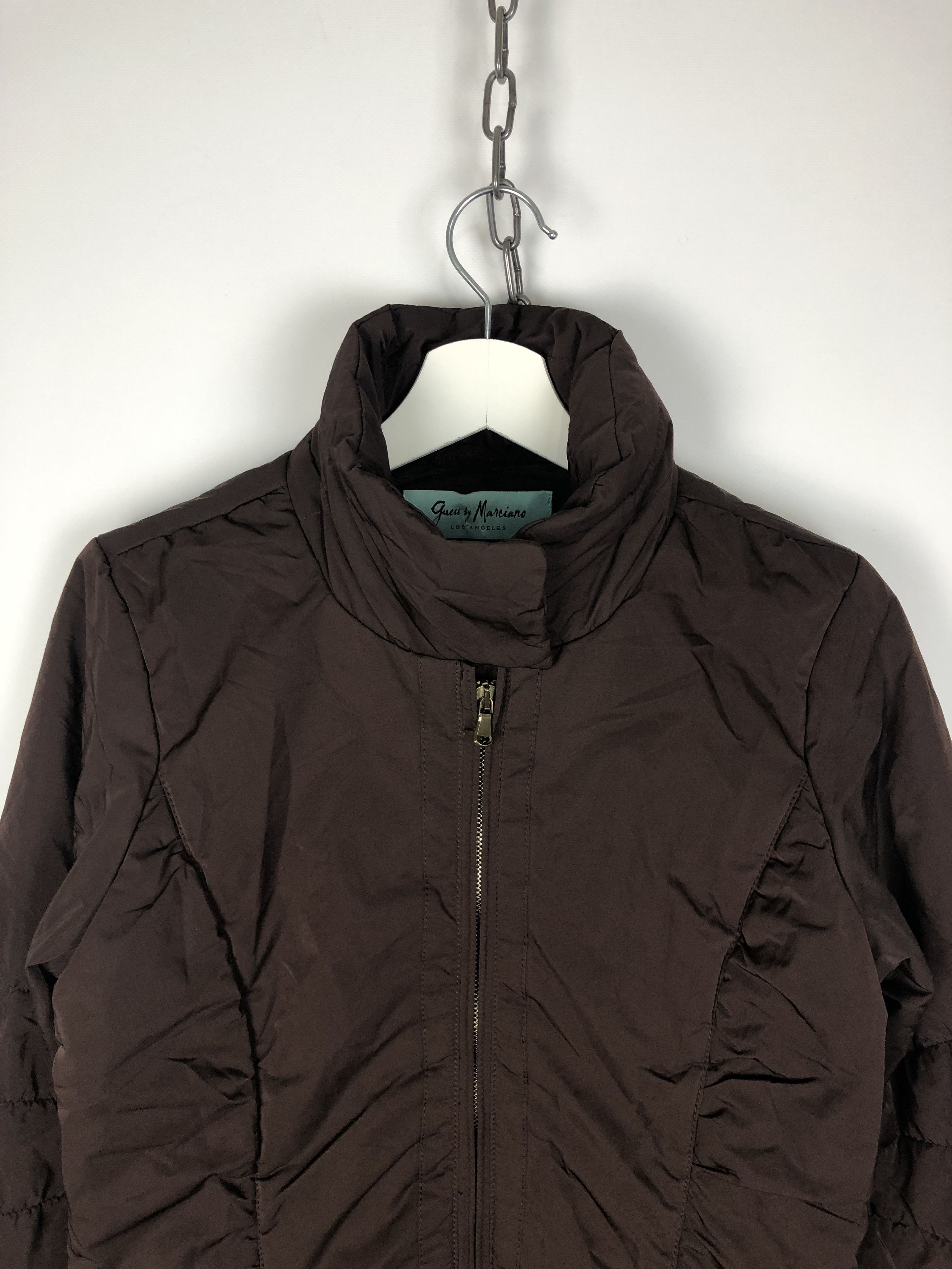 Georges Marciano Guess by Marciano Puffer Jacket Brown size 44 Size L / US 10 / IT 46 - 2 Thumbnail