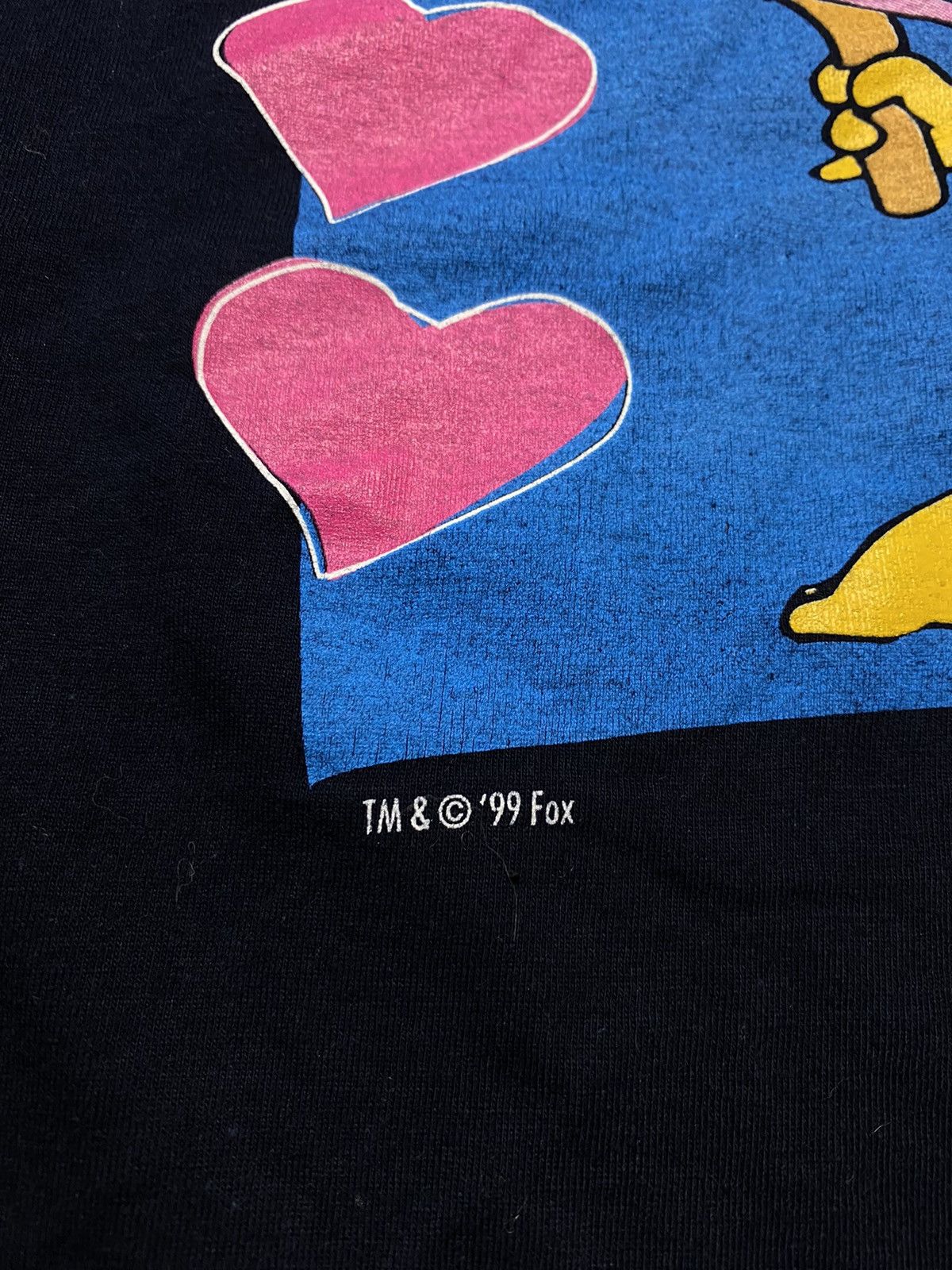 Fox Racing × The Simpsons × Vintage RARE! 1999 The Simpson Matt Groening “I Love You” t-shirt Size US M / EU 48-50 / 2 - 4 Thumbnail