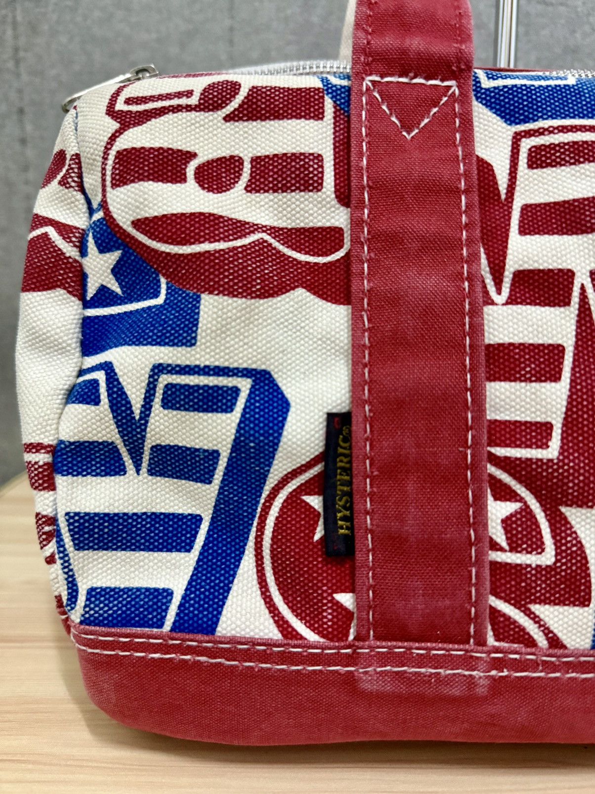 Hysteric Glamour 90s Hysteric Glamour Sound System American flag Duffle Bag Size ONE SIZE - 5 Thumbnail