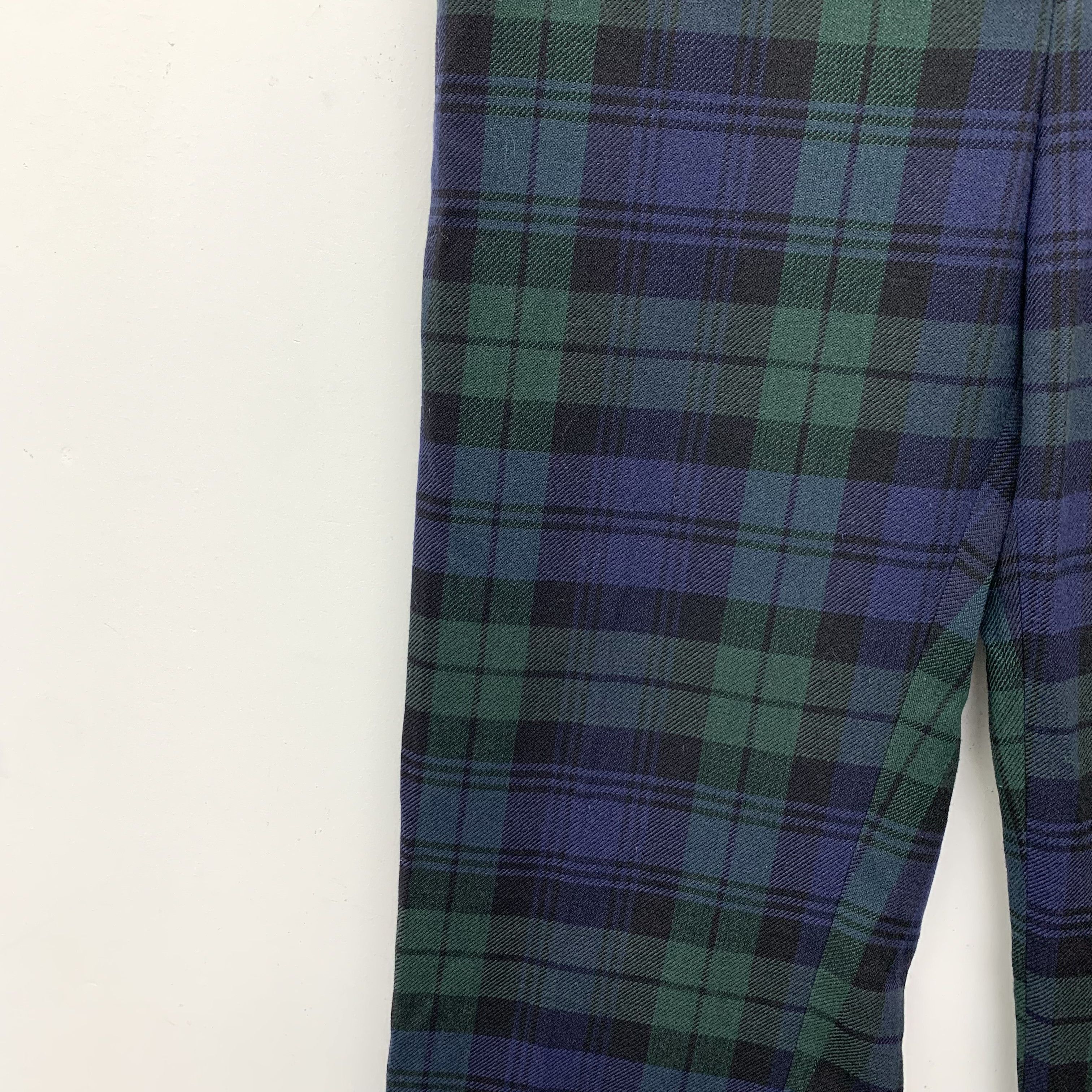 Valentino Valentino Patchwork Plaid Cotton Trousers (Size 46) Size US 30 / EU 46 - 6 Thumbnail