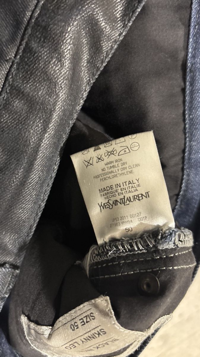 Yves Saint Laurent Vintage Yves Saint Laurent Coated Denim Size US 32 / EU 48 - 16 Thumbnail