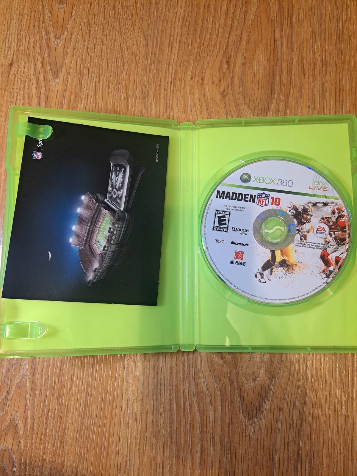 Other NFL Madden 10 Xbox 360 Video Game Size ONE SIZE - 3 Thumbnail
