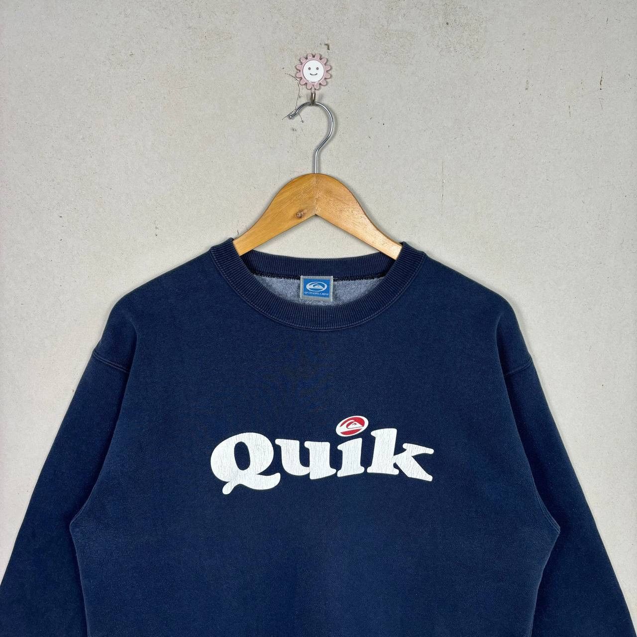 Quiksilver Vintage 90s Quiksilver Spell-out Logo Crewneck Sweatshirt Size US L / EU 52-54 / 3 - 3 Thumbnail