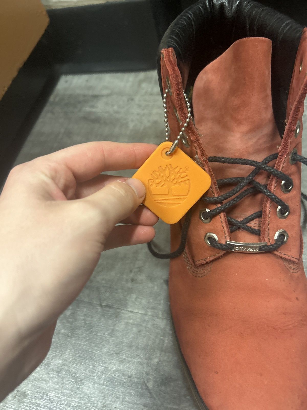 Timberland Timberlands Boots 11.5 Red with Tags Used Size US 11.5 / EU 44-45 - 3 Thumbnail