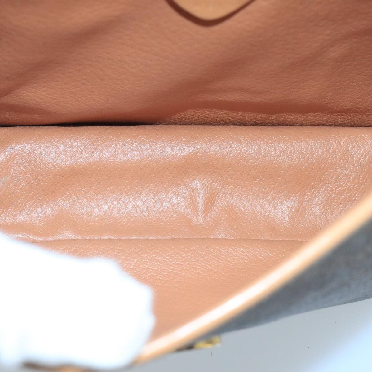Celine CELINE Macadam Canvas Circle Shoulder Bag Brown Size ONE SIZE - 10 Thumbnail