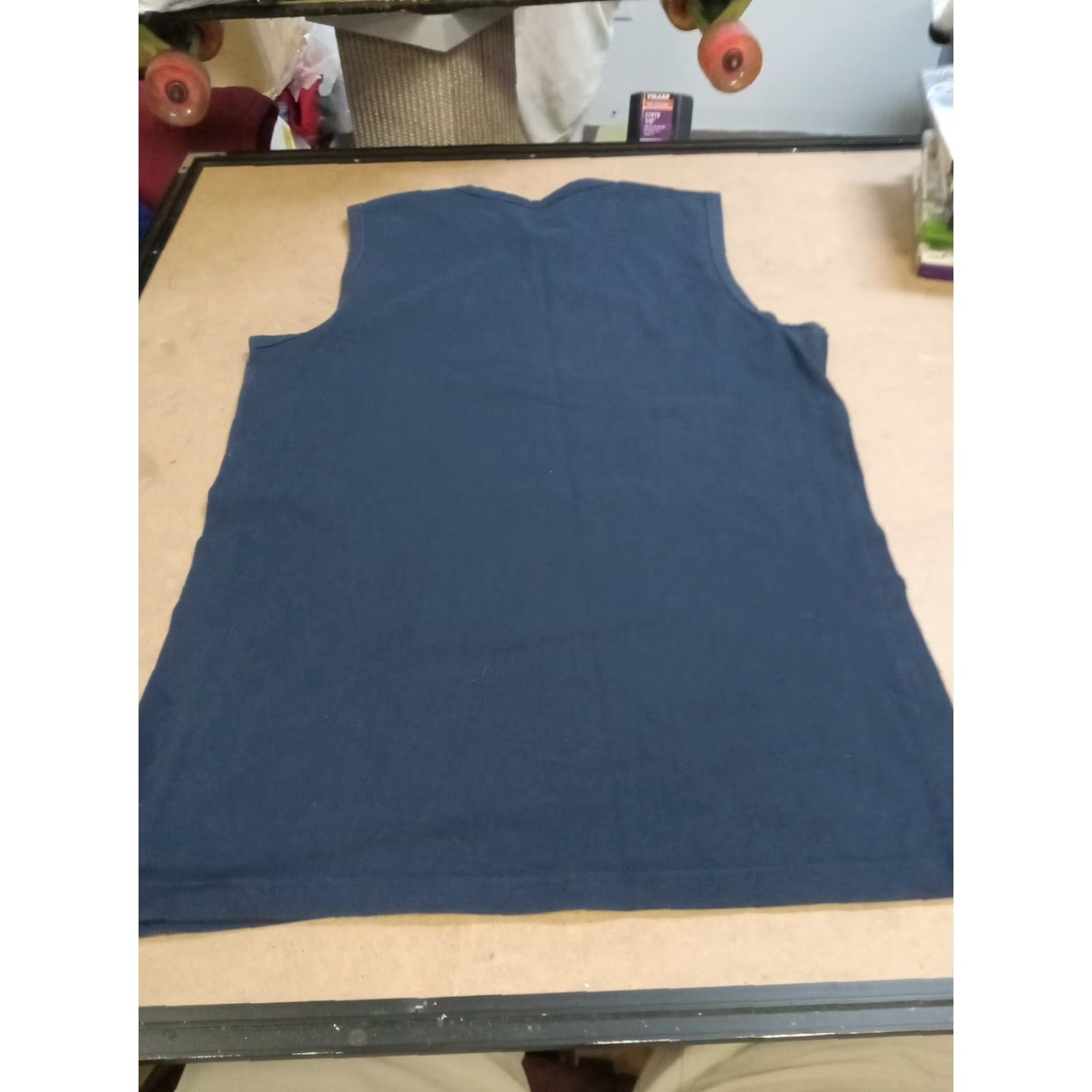 Dockers DOCKERS T-Shirt Men Sleeveless Blue M 38" x 27" Regular Size Adult Medium Shirt Size US M / EU 48-50 / 2 - 4 Thumbnail