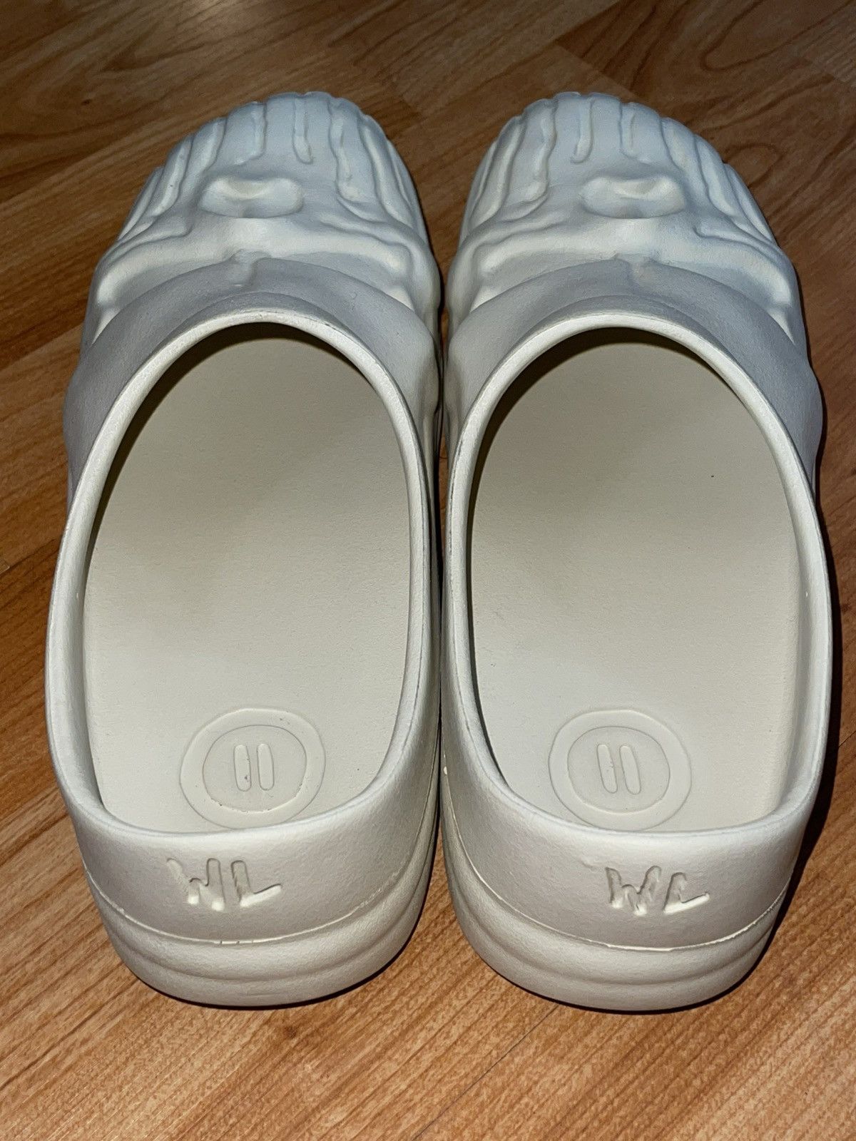 Warren Lotas Warren Lotas Obligatory Foam Shoe Sz 11 White skull clogs Size US 11 / EU 44 - 4 Thumbnail