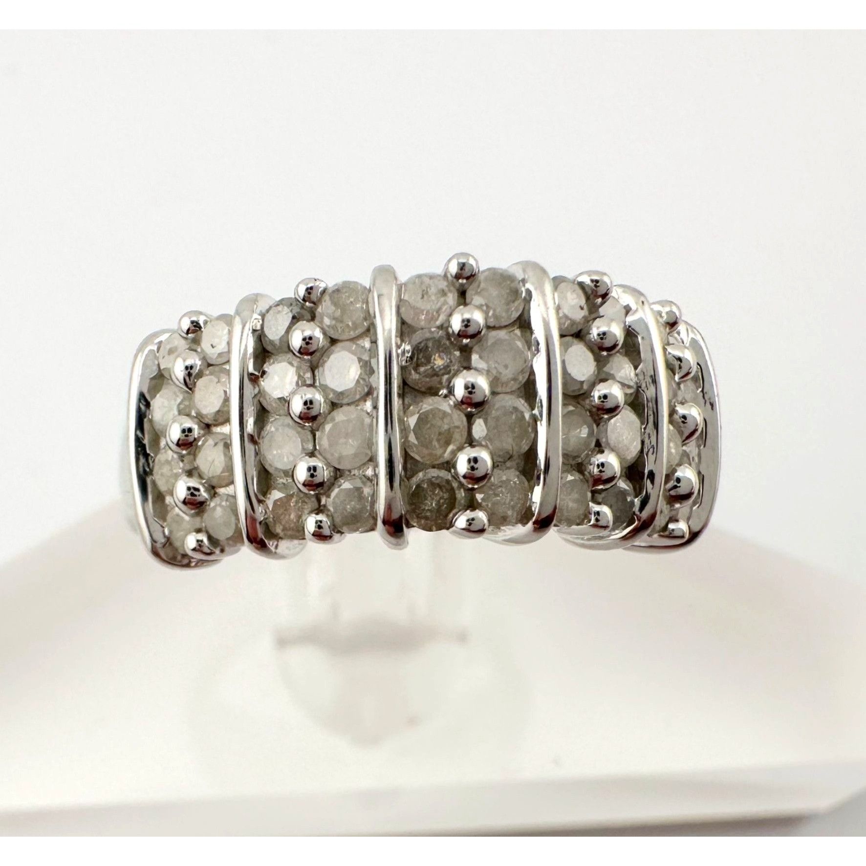 Other Elegant Channel Set 1 carat Natural Diamond Anniversary Ring Size ONE SIZE - 3 Thumbnail