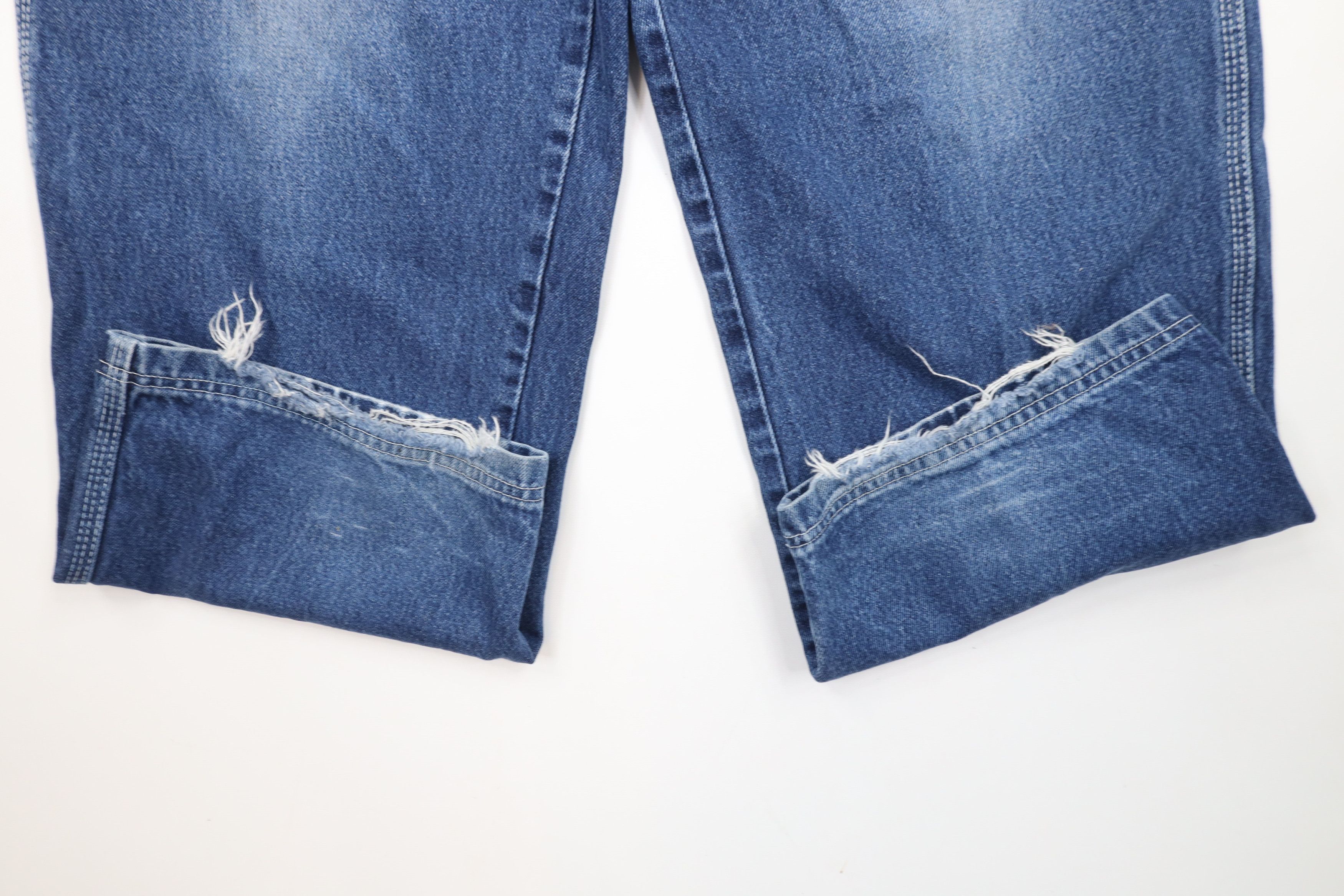 Vintage Vintage 90s Y2K Streetwear Wide Leg Denim Jeans Skateboard Size US 34 / EU 50 - 5 Thumbnail