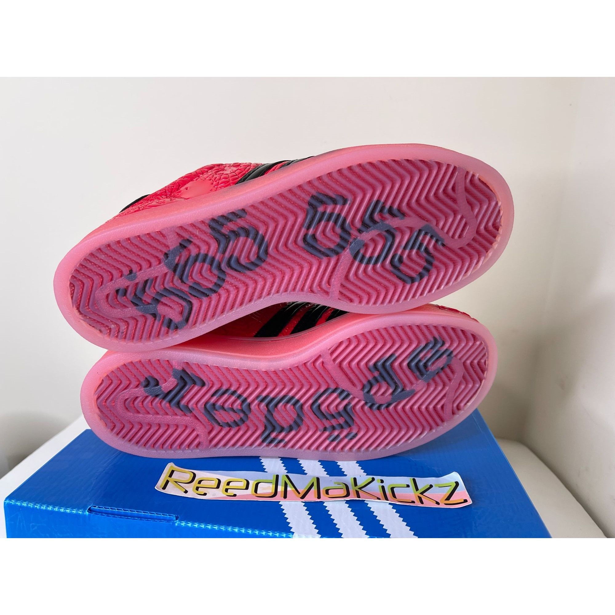 Adidas Adidas Superstar SP5DER Red Black MENS 5.5US Size US 5.5 / EU 38 - 7 Thumbnail
