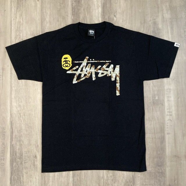 Bape × Stussy BAPE × Stussy ILL COLLABORATION Shark T-shirt a bathing ape Size US M / EU 48-50 / 2 - 2 Thumbnail