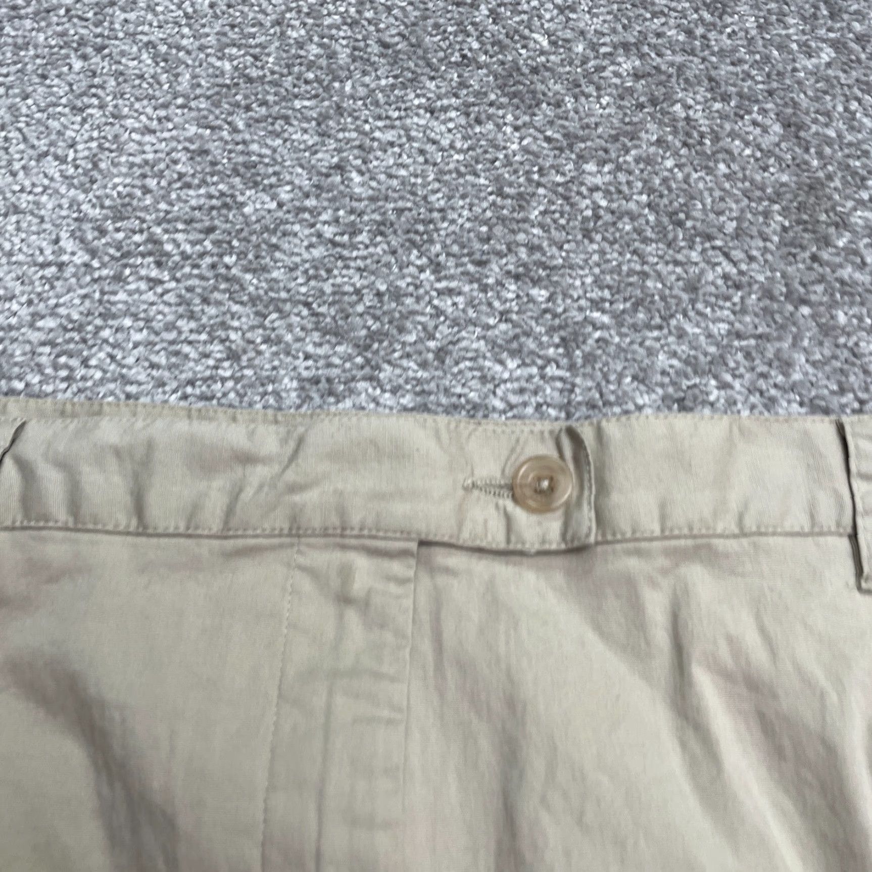 Jones New York Jones New York Womens Pants 10 Khaki Brown High Rise Ankle Zip 30x27.5 Size 32" / US 10 / IT 46 - 5 Thumbnail