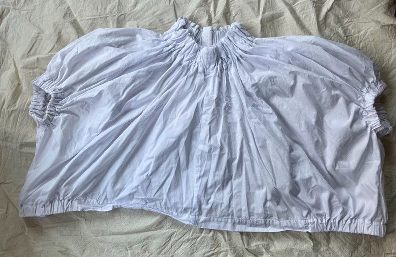 Comme des Garcons Comme Des Garcons Pumpkin silhouette smocked bubble white Size XS / US 0-2 / IT 36-38 - 3 Thumbnail