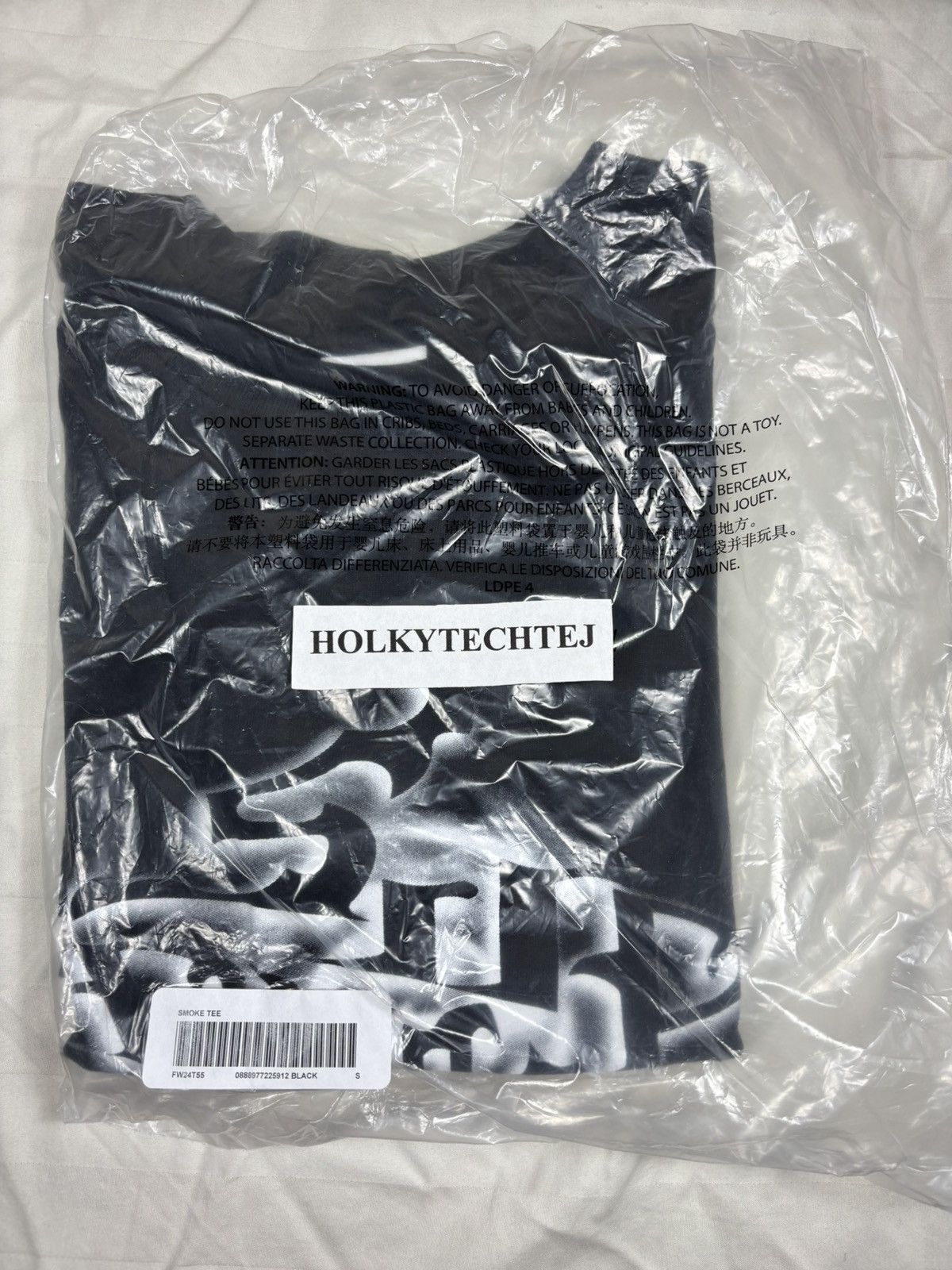 Supreme Supreme Smoke Tee Size US S / EU 44-46 / 1 - 2 Thumbnail