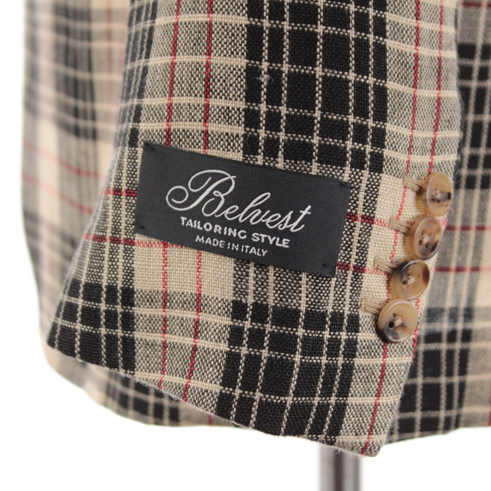 Belvest Belvest Suit Size US 40 Regular in Beige Size 40R - 4 Thumbnail