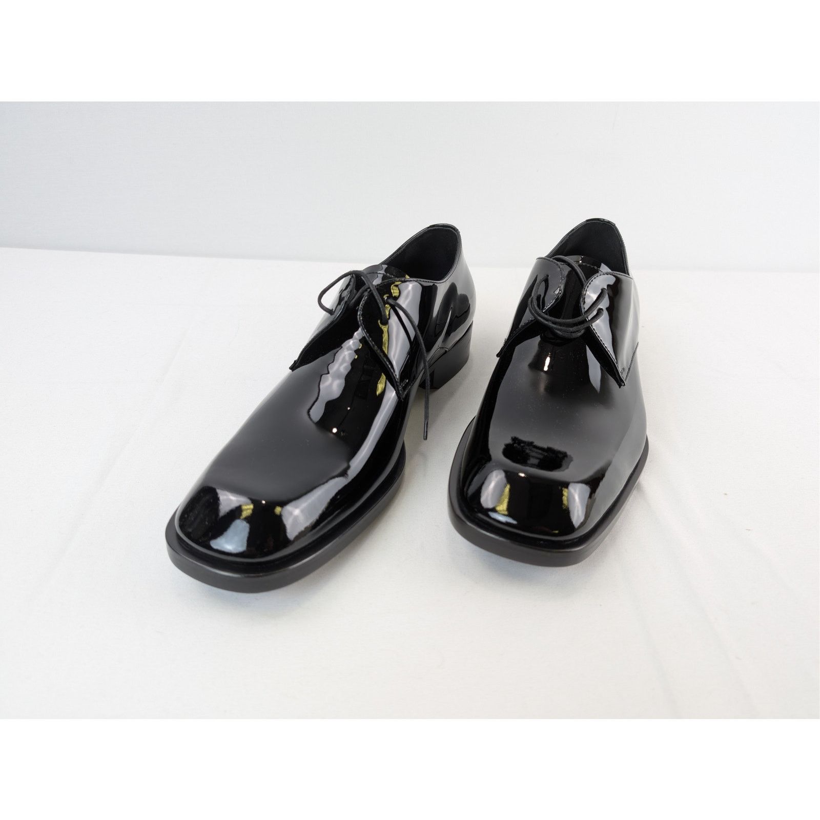 Saint Laurent Paris o1rshd1 Vernice Seta Soft Shoes Boots in Black Size US 9 / EU 42 - 8 Thumbnail