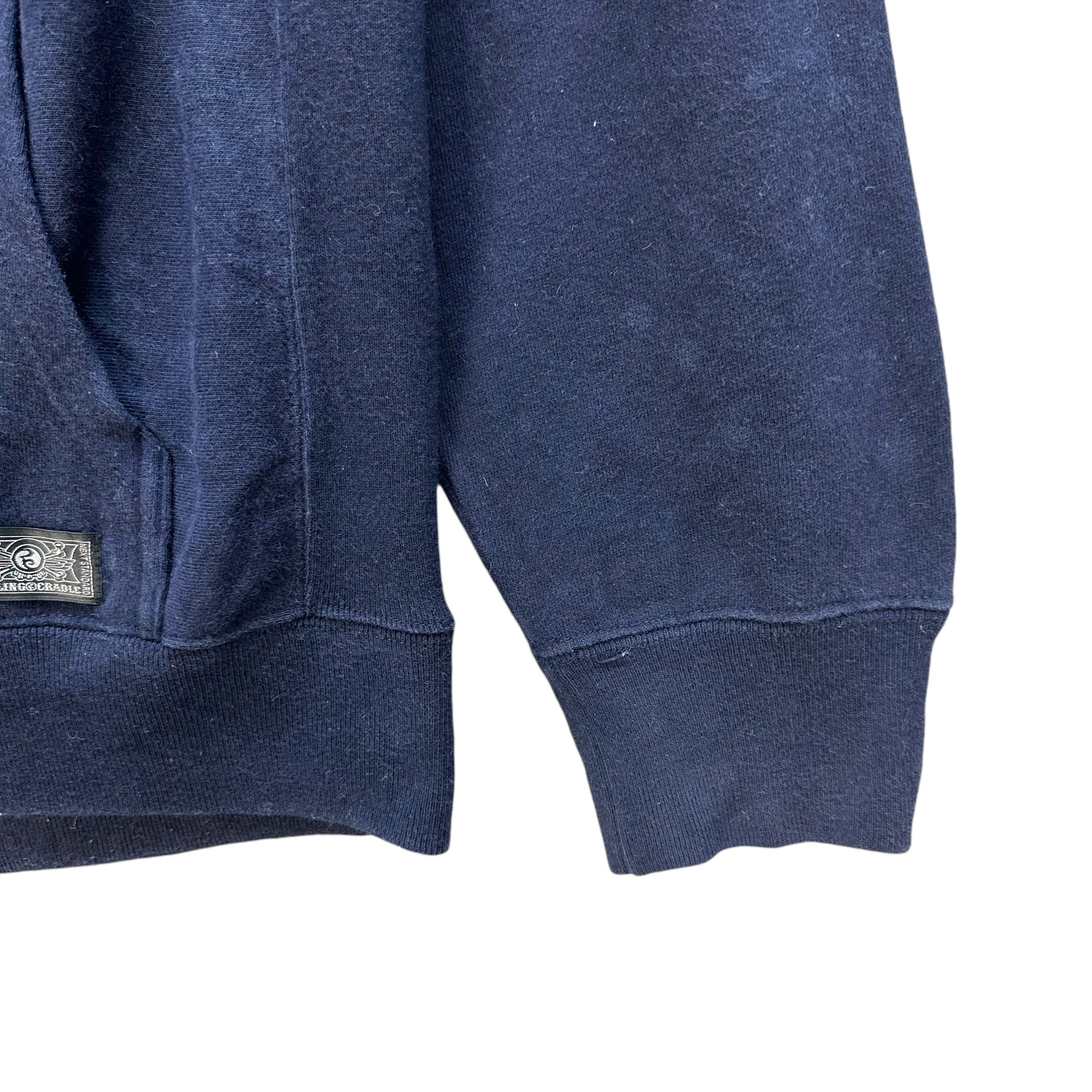 Japanese Brand ROLLING & CRADLE OVERARMTHROW Pullover Hoodies #A5-0127 Size US S / EU 44-46 / 1 - 8 Thumbnail