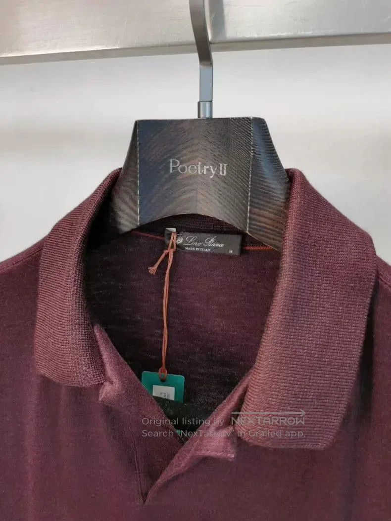 Loro Piana Loro Piana Open Cashmere Silk Polo. Size US XS / EU 42 / 0 - 4 Thumbnail