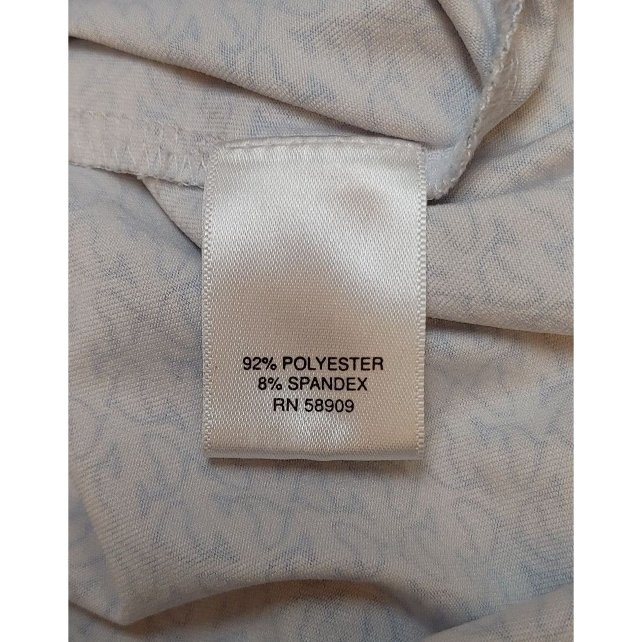 Other Roundtree and Yorke Performance White Wale Print Polo Shirt Size US XL / EU 56 / 4 - 4 Thumbnail