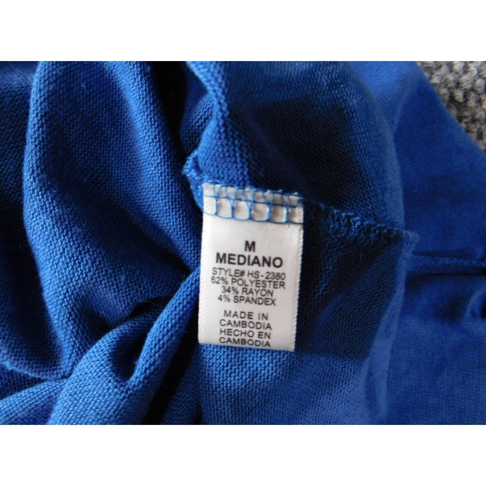 Vintage zenana outfitters dress Midi Blue stretch A-Line Womens M Crew Neck Zip Puff Sleeve Crochet Solid Newport? Size M / US 6-8 / IT 42-44 - 6 Thumbnail