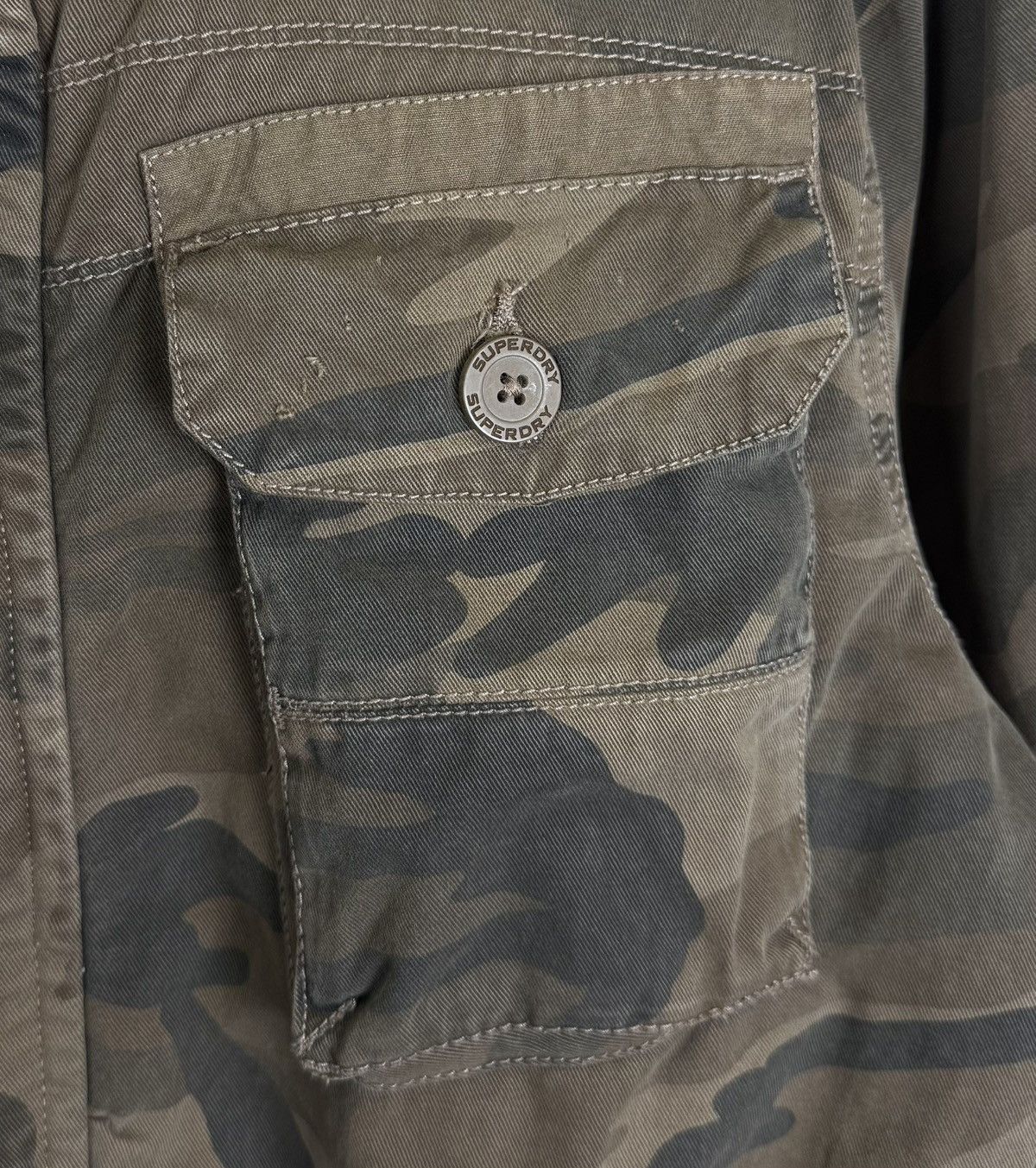 Superdry Superdry Regiment M65 Camouflage Military Jacket Field Top Size US L / EU 52-54 / 3 - 6 Thumbnail