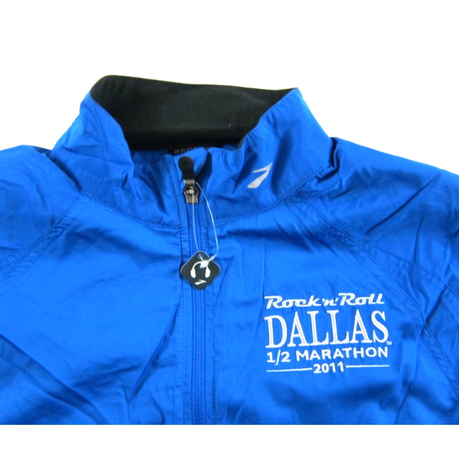 Brooks NWT Brooks Rock N Roll Dallas 1/2 Marathon 2011 Race Windbreaker Jacket Men S Size US S / EU 44-46 / 1 - 4 Thumbnail