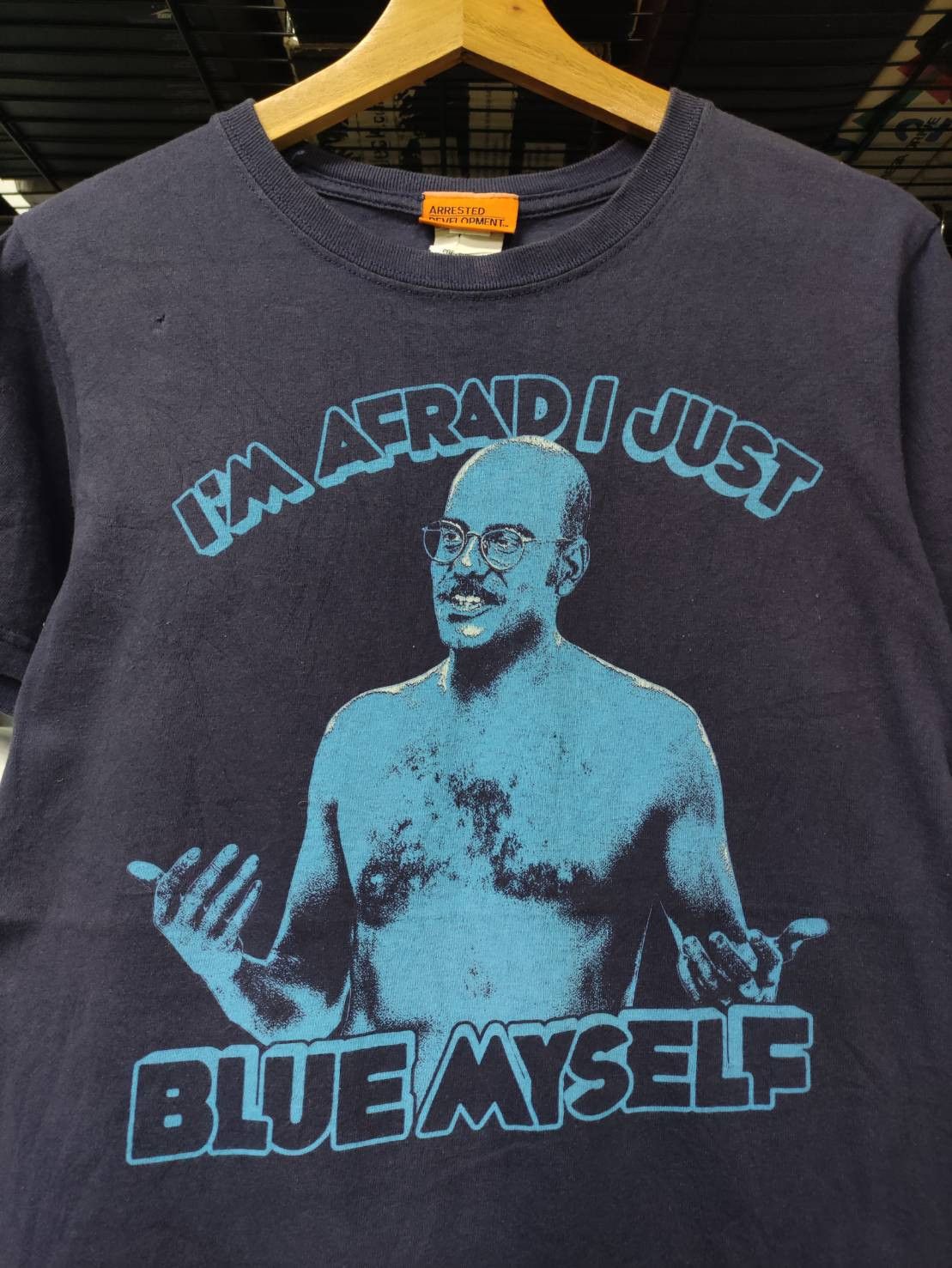 Ripple Junction Vtg 00's Arrested Development I'm Afraid I Just Blue Myself Size US S / EU 44-46 / 1 - 1 Thumbnail