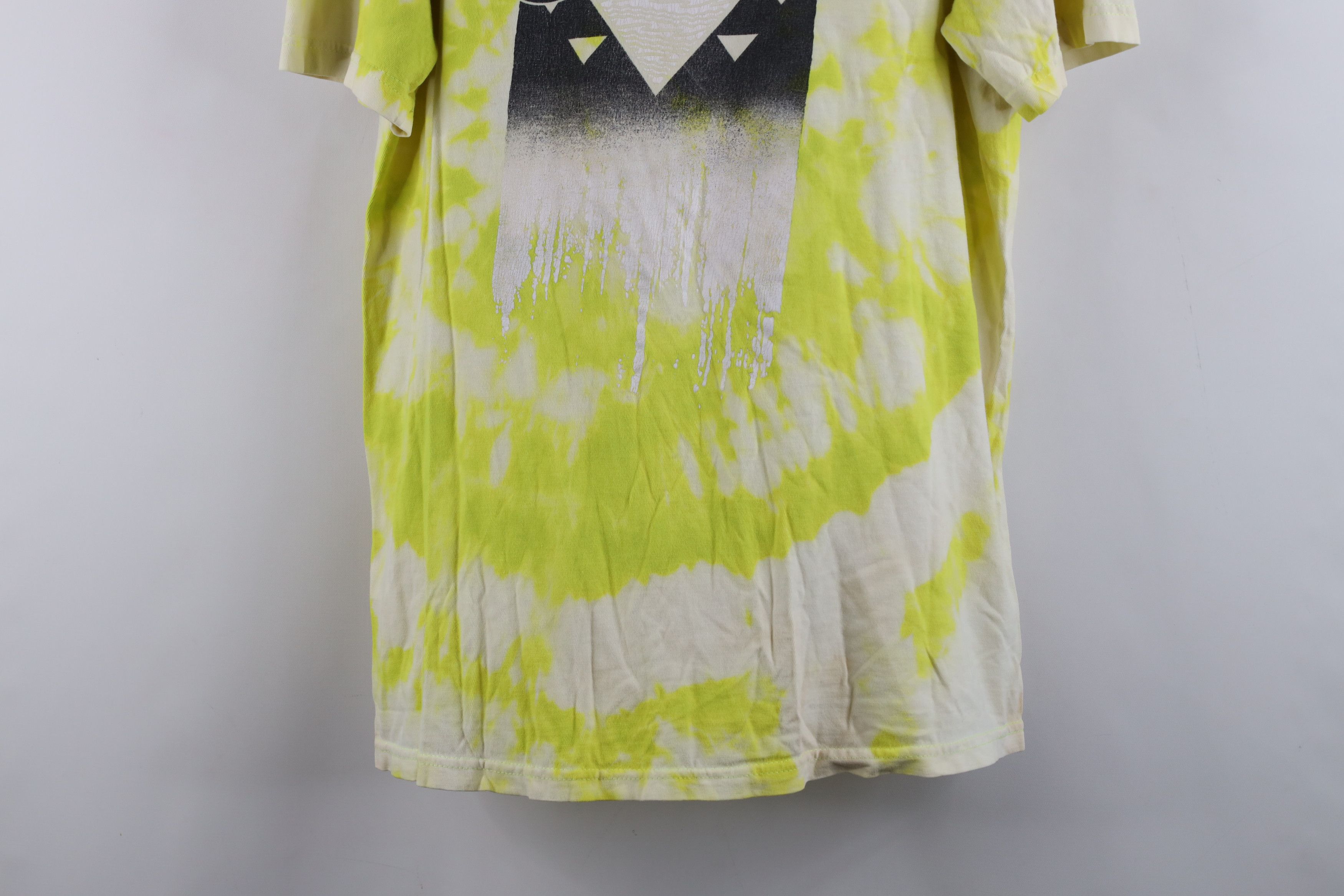 Nike × Vintage Vintage Y2K Nike Spell Out Geometric Acid Wash T-Shirt Size US M / EU 48-50 / 2 - 3 Thumbnail