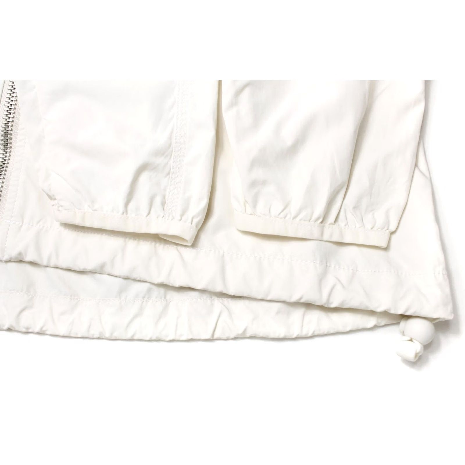 Diesel DIESEL Jacket Women M Hooded Pockets Ivory Lightweight Zip Full Zip Jacket Woman M Ivory Size M / US 6-8 / IT 42-44 - 7 Thumbnail
