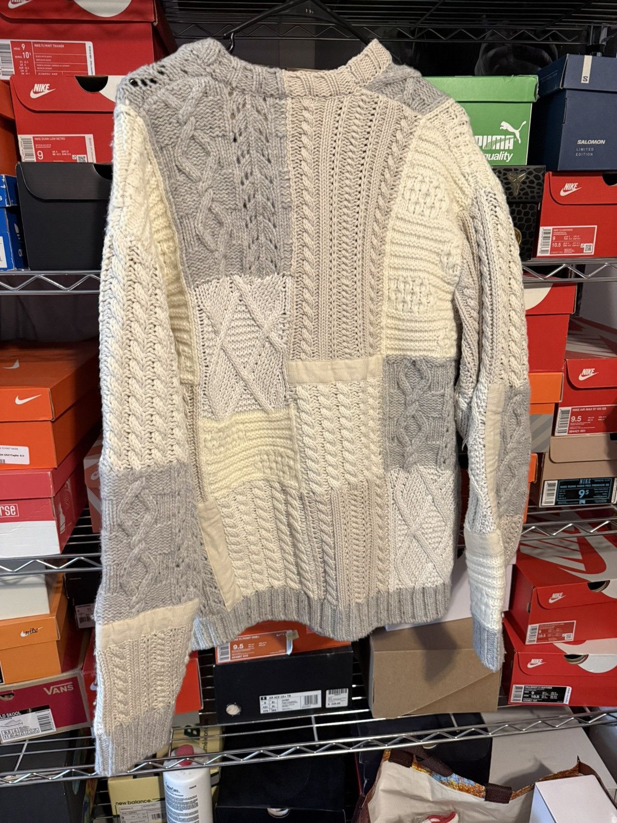 Supreme Supreme Patchwork Knit Cardigan Size M “Cobain Inspired” Size US M / EU 48-50 / 2 - 7 Thumbnail