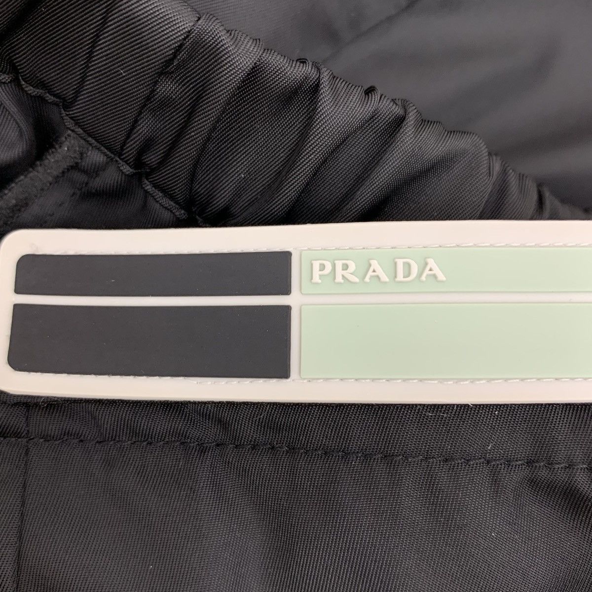 Prada Prada Black Elastic Waist Cuffed Casual Sweatpants K26WX Size US 30 / EU 46 - 6 Thumbnail
