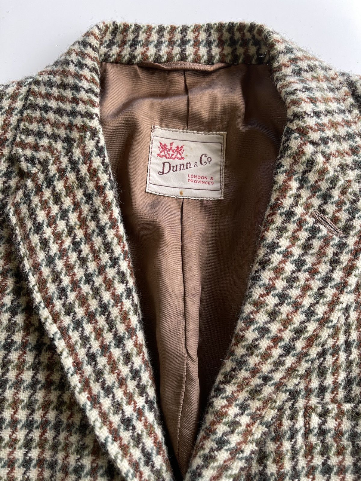 Harris Tweed Dunn X Harris Tweed Hand Woven Wool Coat Size US S / EU 44-46 / 1 - 3 Thumbnail