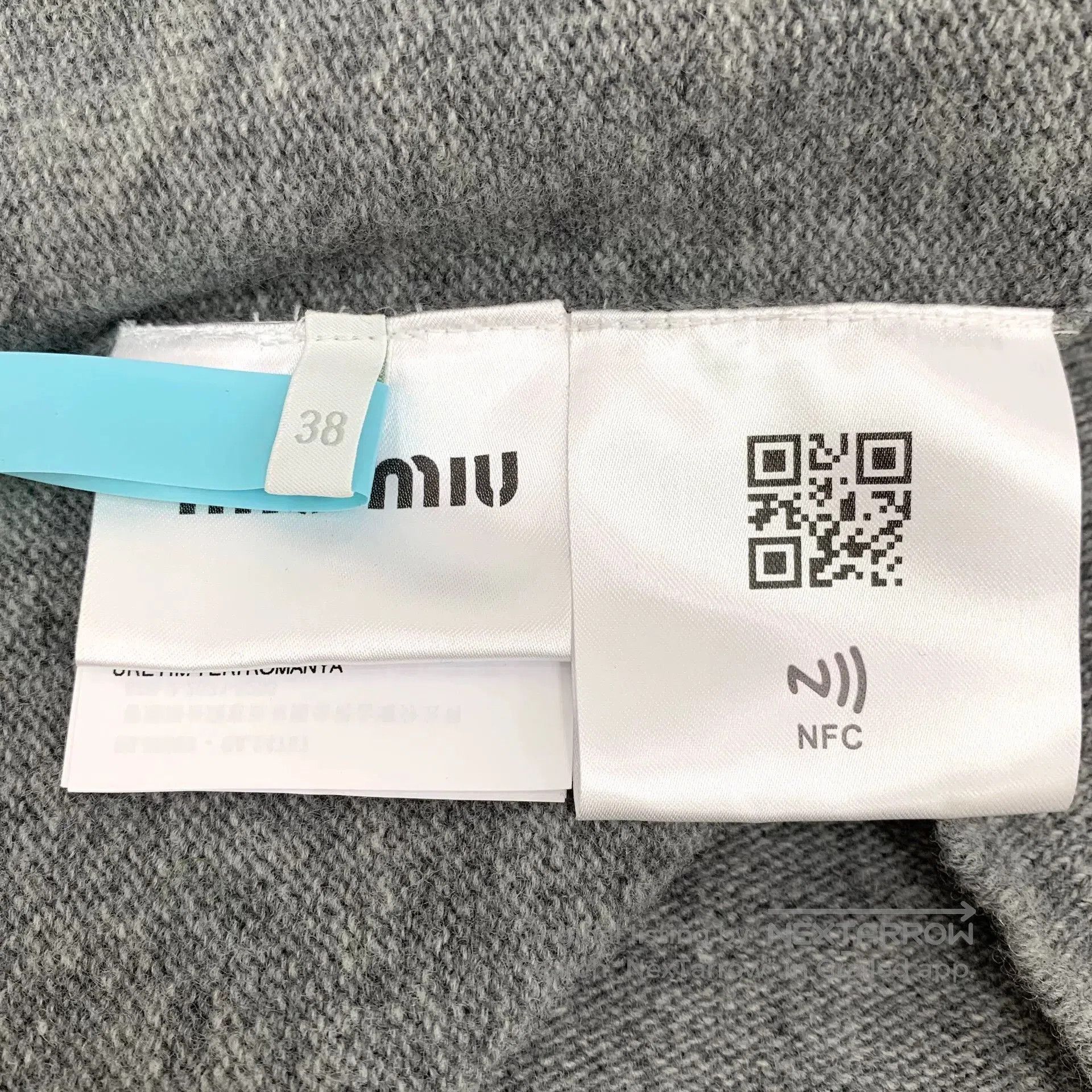 Miu Miu miu miu grey v. Size US S / EU 44-46 / 1 - 7 Thumbnail