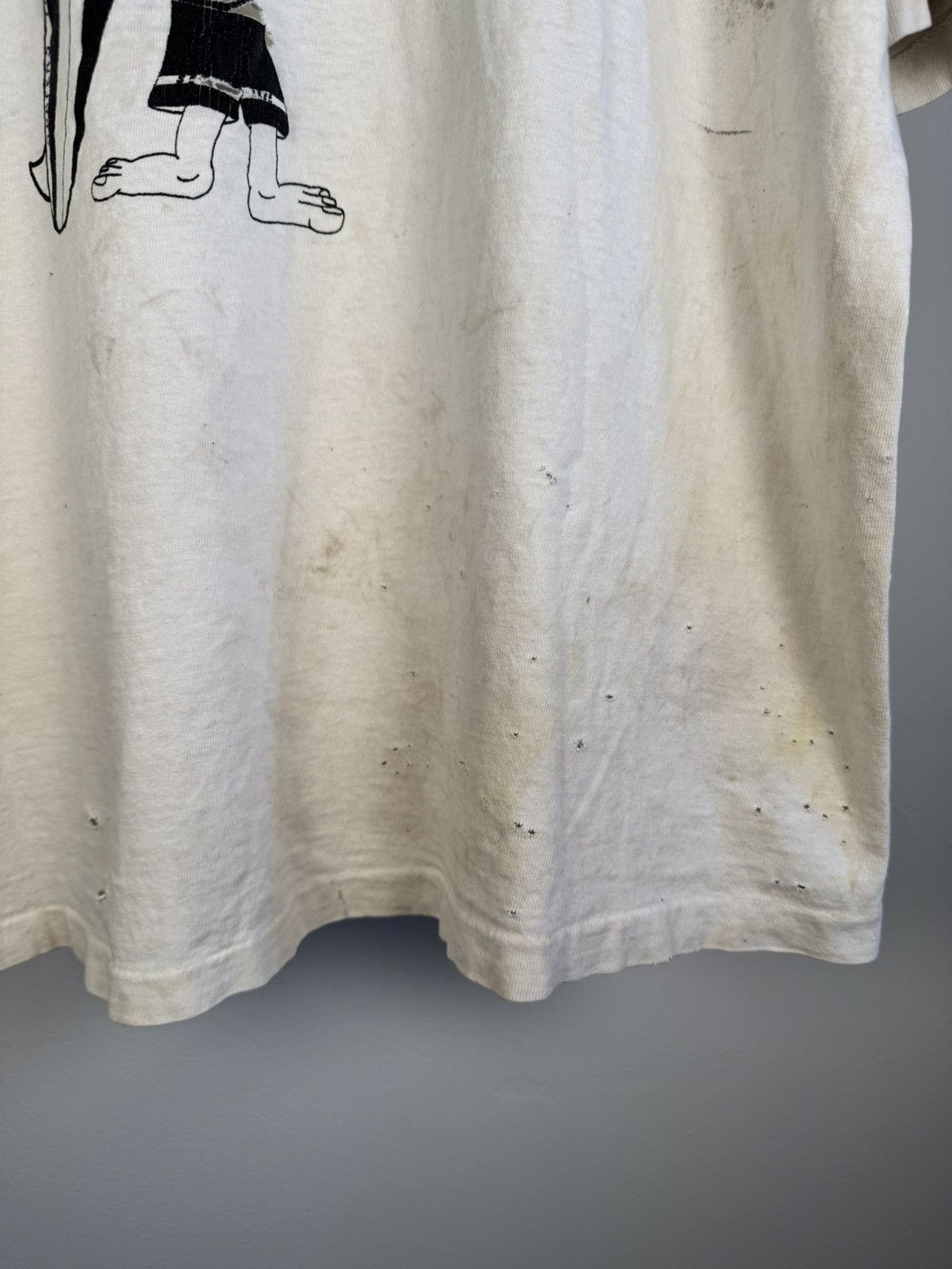 Vintage INSANE 80s THRASHED MALIBU NARCOTICS ANONYMOUS SURFERS SHIRT Size US XL / EU 56 / 4 - 7 Thumbnail
