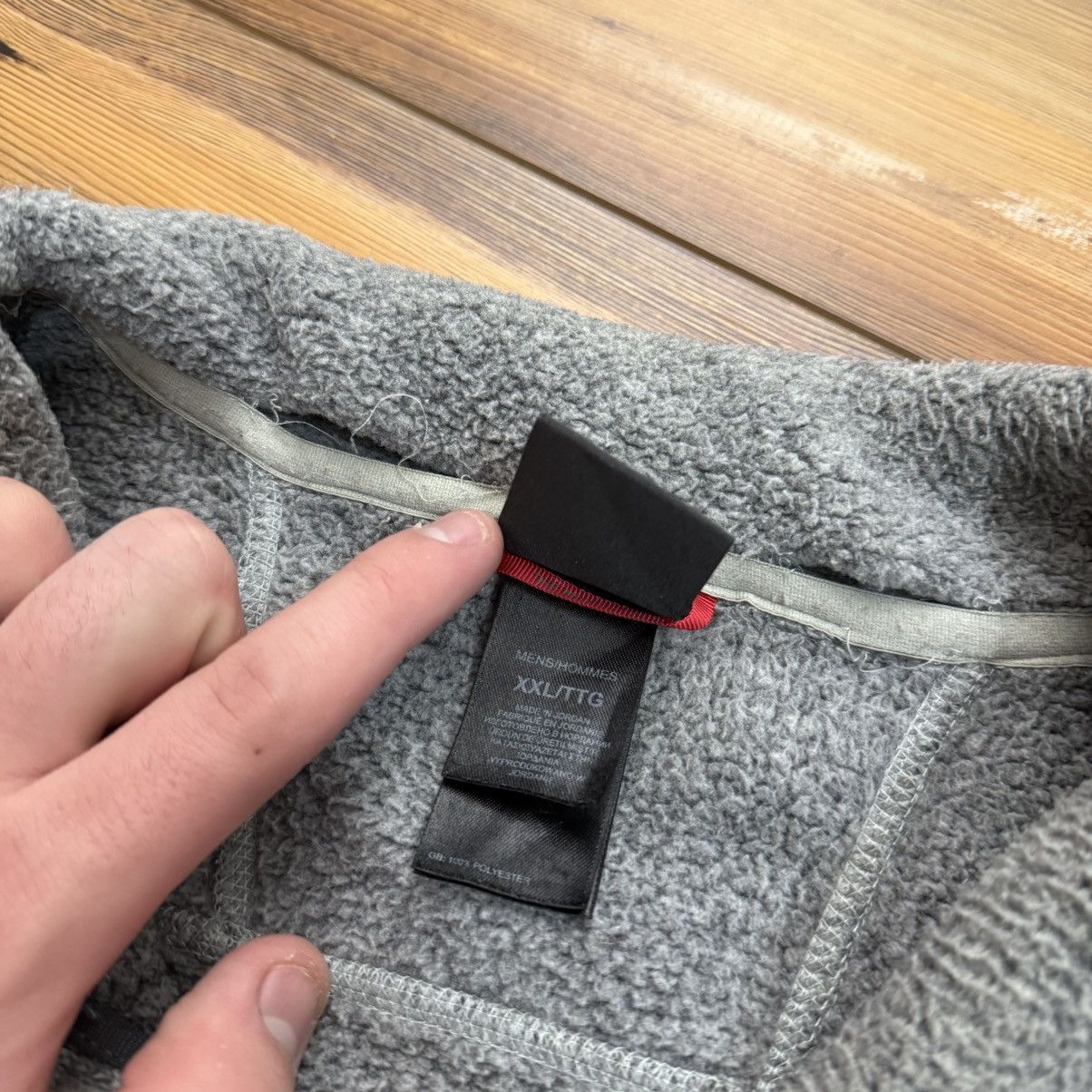 The North Face Grey The North Face Full Zip Denali Style Jacket Size US XL / EU 56 / 4 - 4 Thumbnail