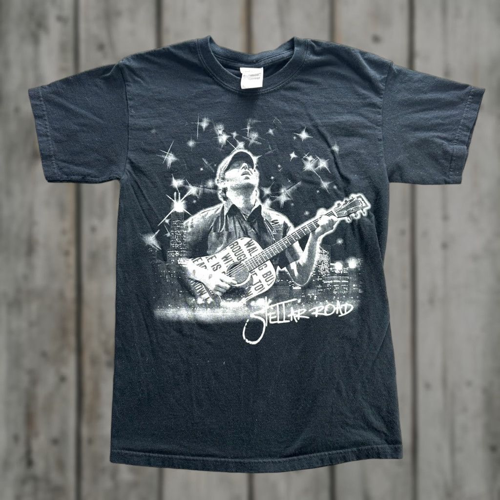 Gildan Stellar Road Band Shirt Mens Small Black Graphic Music Tee Gildan Heavy Cotton Size US S / EU 44-46 / 1 - 1 Thumbnail