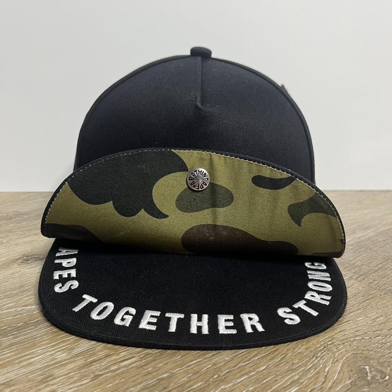 Bape RARE bape double visor snapback Size ONE SIZE - 2 Thumbnail