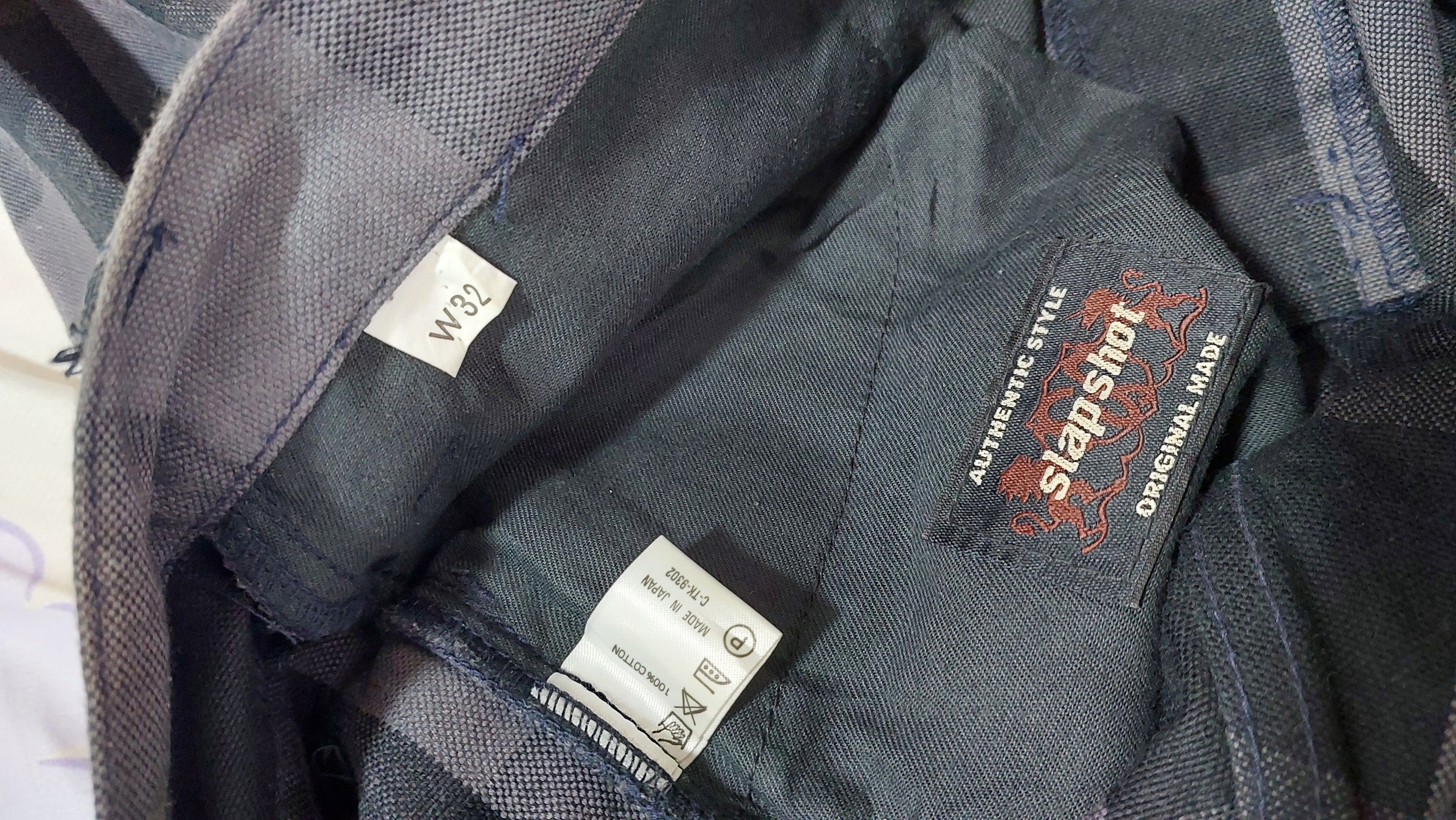 Designer × Japanese Brand SLAP SHOT JAPANESE JEANS Size US 30 / EU 46 - 4 Thumbnail