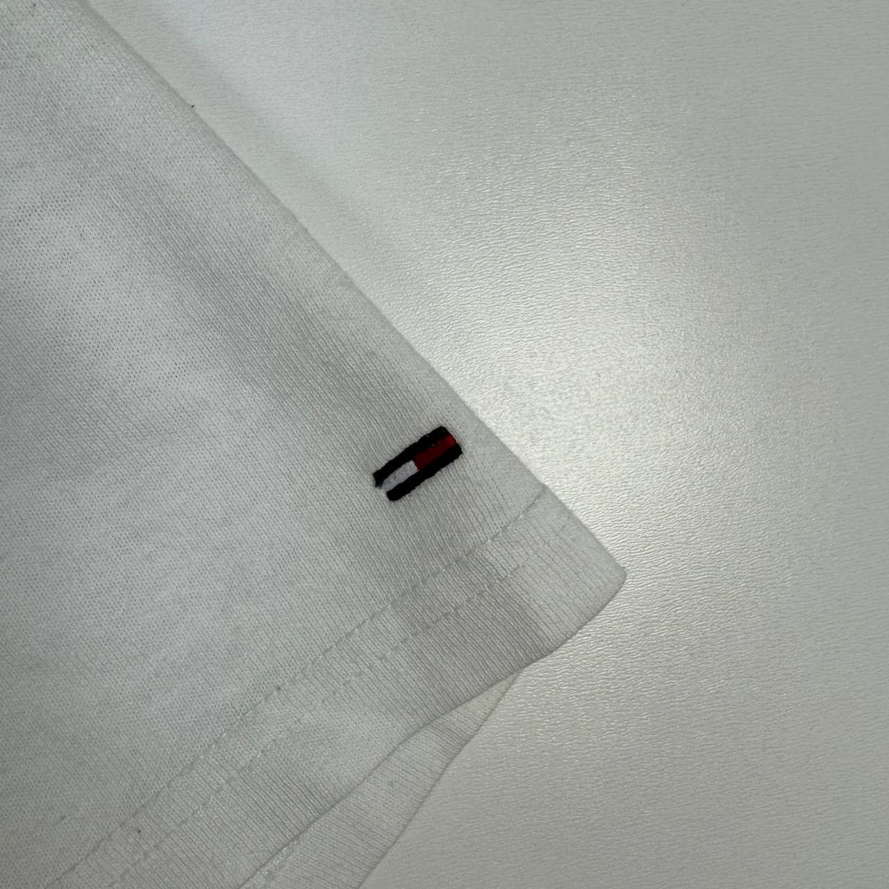 Tommy Jeans Tommy Jeans Spell Out Logo T-Shirt White Red Mens Size L Size US L / EU 52-54 / 3 - 3 Thumbnail
