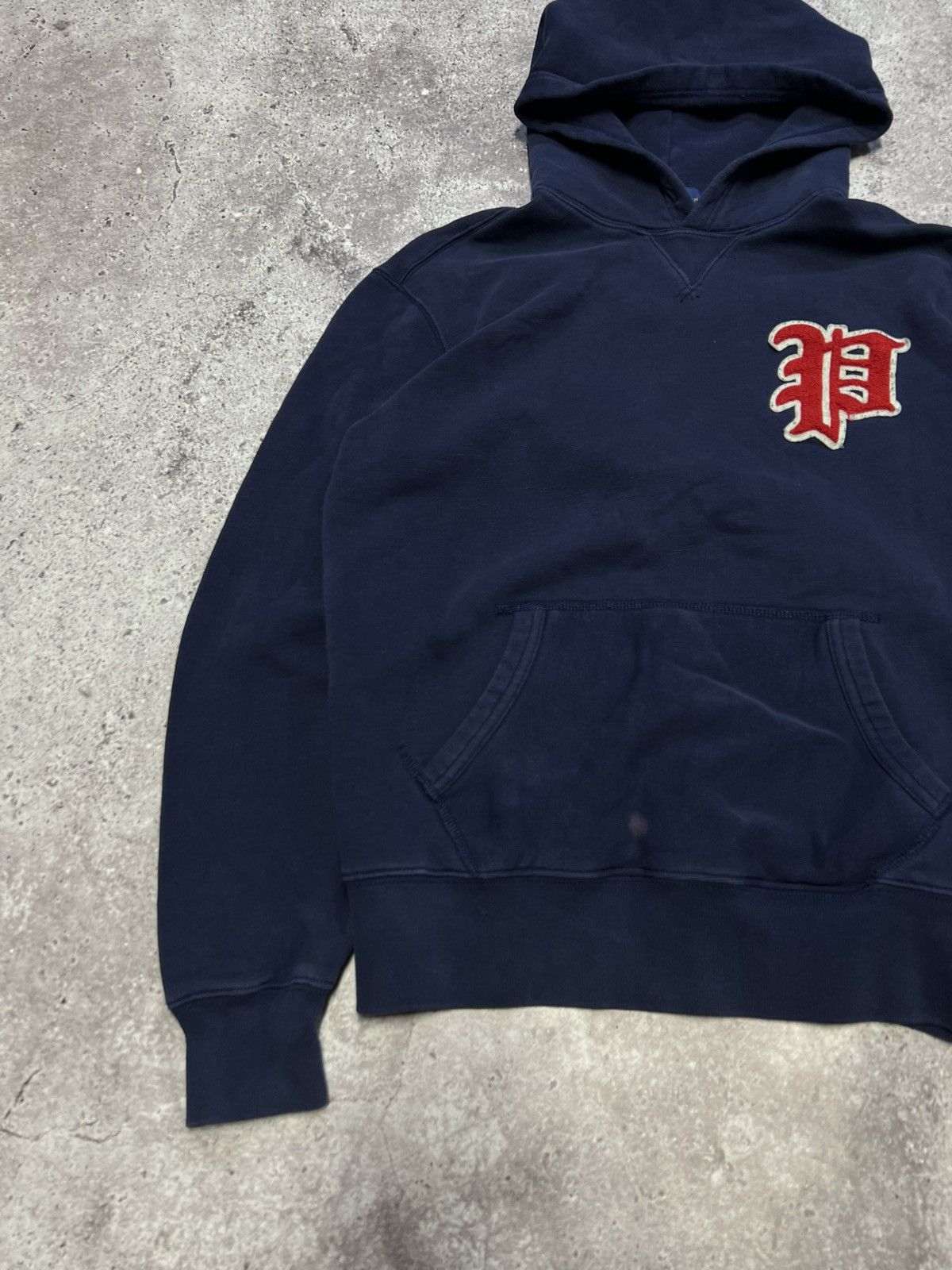 Polo Ralph Lauren Vintage Polo Ralph Lauren Hoodie P Logo Y2K Size US M / EU 48-50 / 2 - 4 Thumbnail