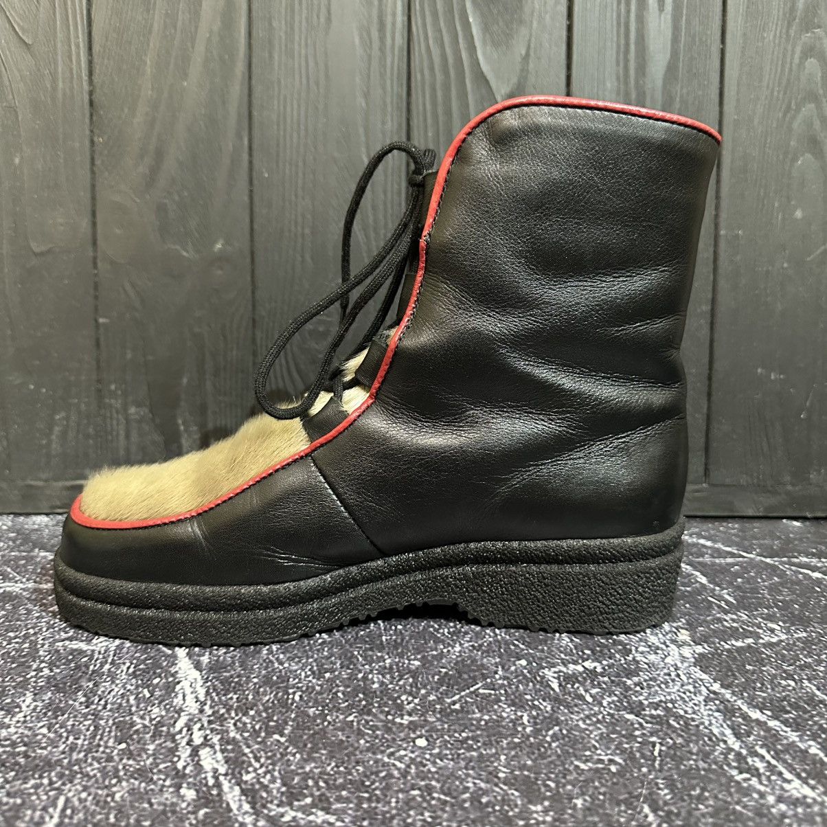 Japanese Brand Kandahar Vintage Swiss Handmade Women’s Fur Boots 22.5 cm Size US 5.5 / IT 35.5 - 9 Thumbnail