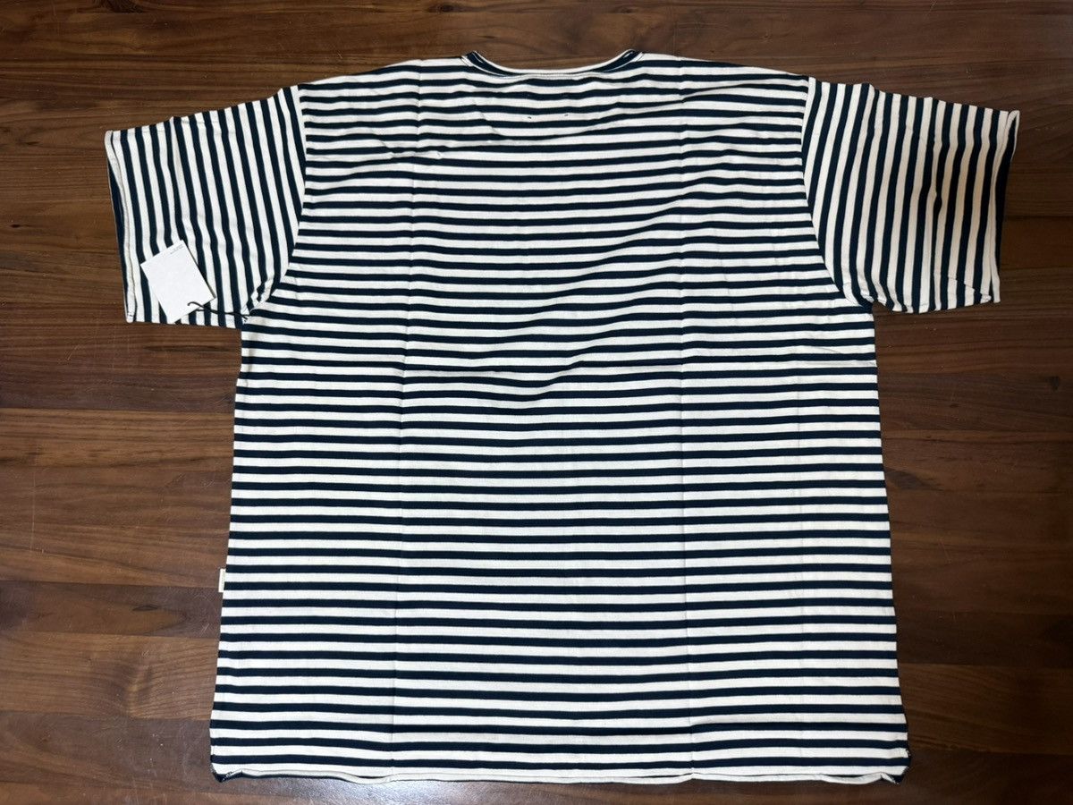 Aime Leon Dore Aime Leon Dore ALD Striped Tee Beach T-Shirt Queens Navy XXL Size US XXL / EU 58 / 5 - 8 Thumbnail