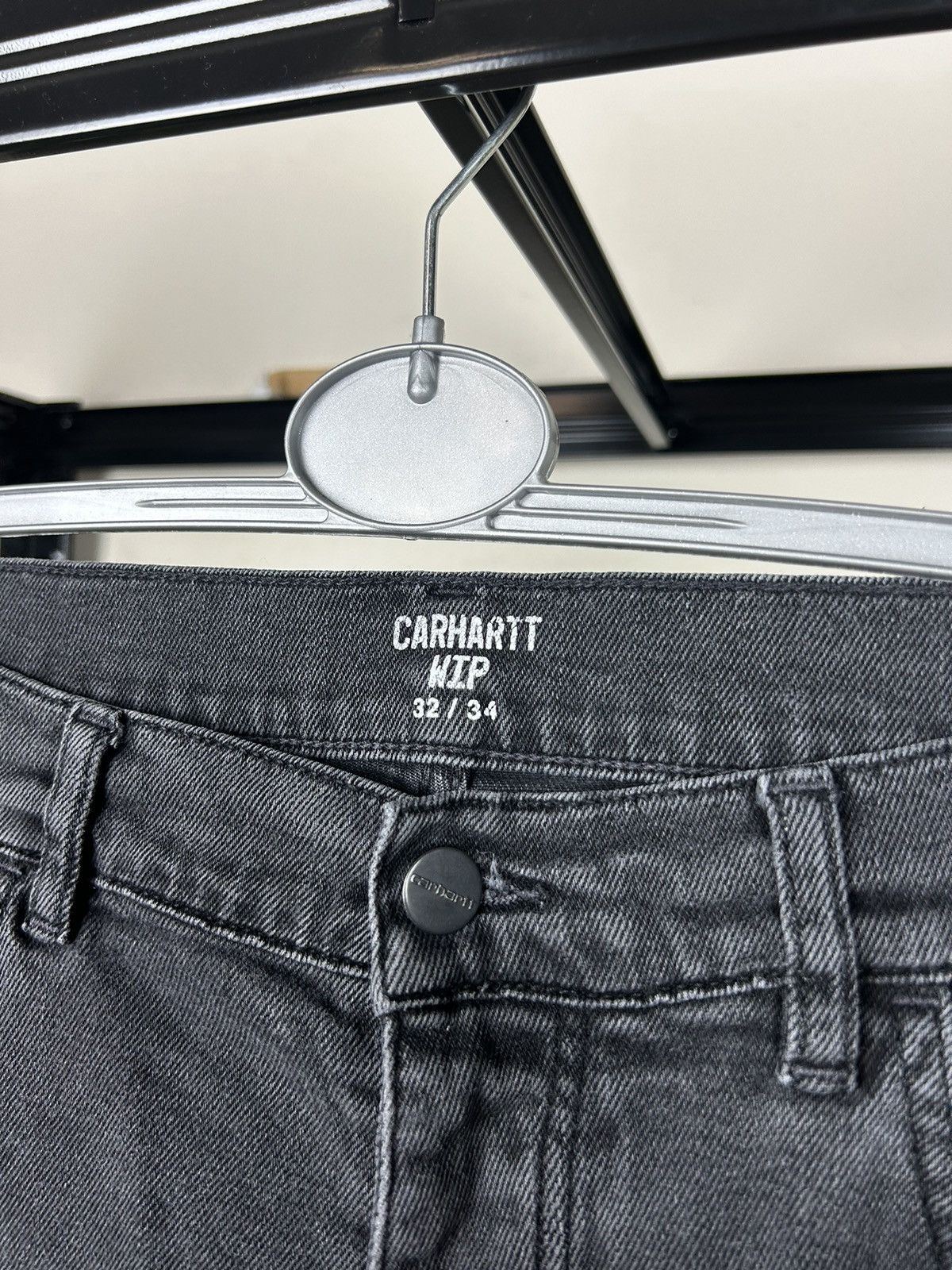 Carhartt × Carhartt Wip × Vintage Carhartt Coat Pants Black Y2K Vintage Size US 32 / EU 48 - 7 Thumbnail
