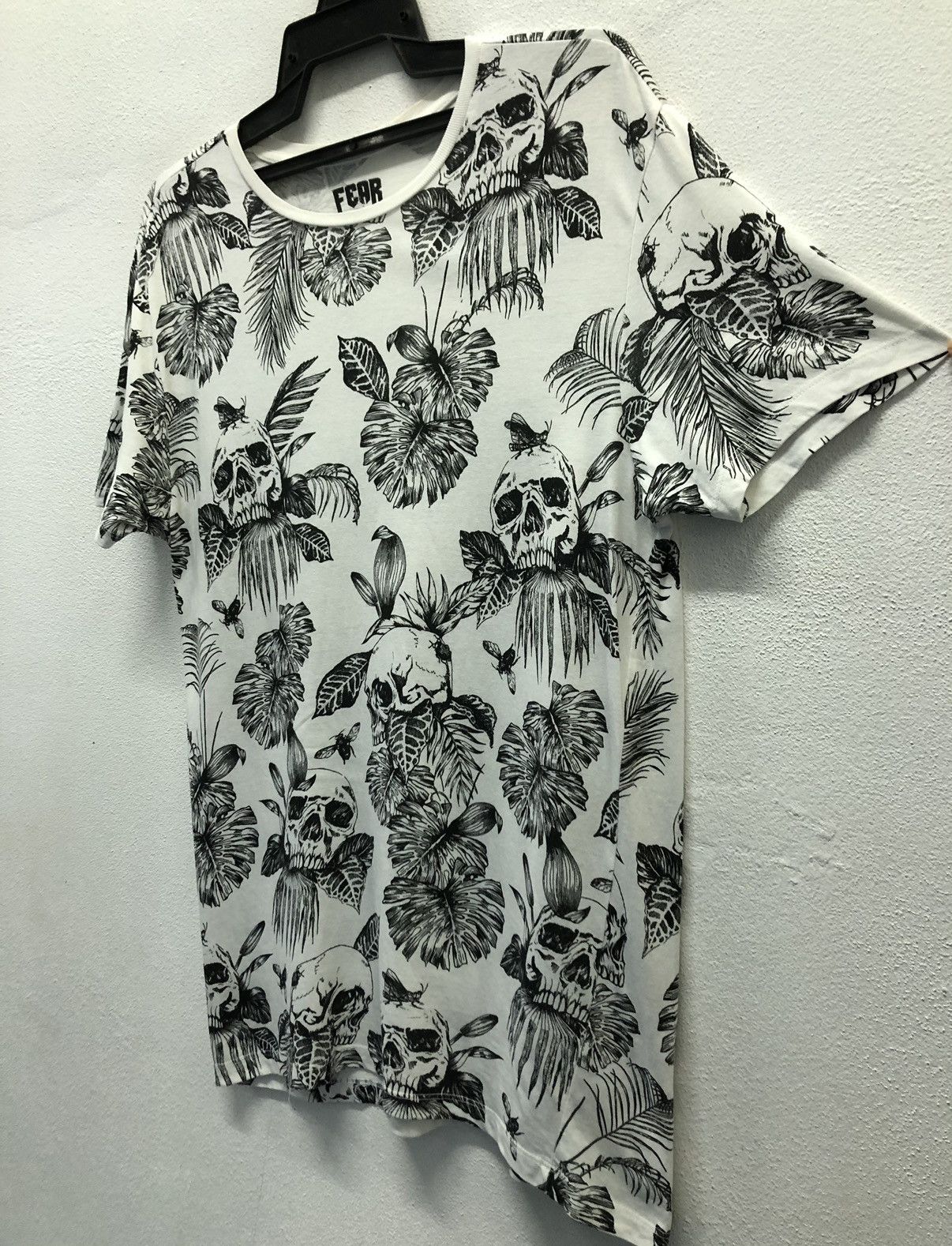 Bershka Bershka Fear In Hawaii T-Shirt Size US S / EU 44-46 / 1 - 4 Thumbnail