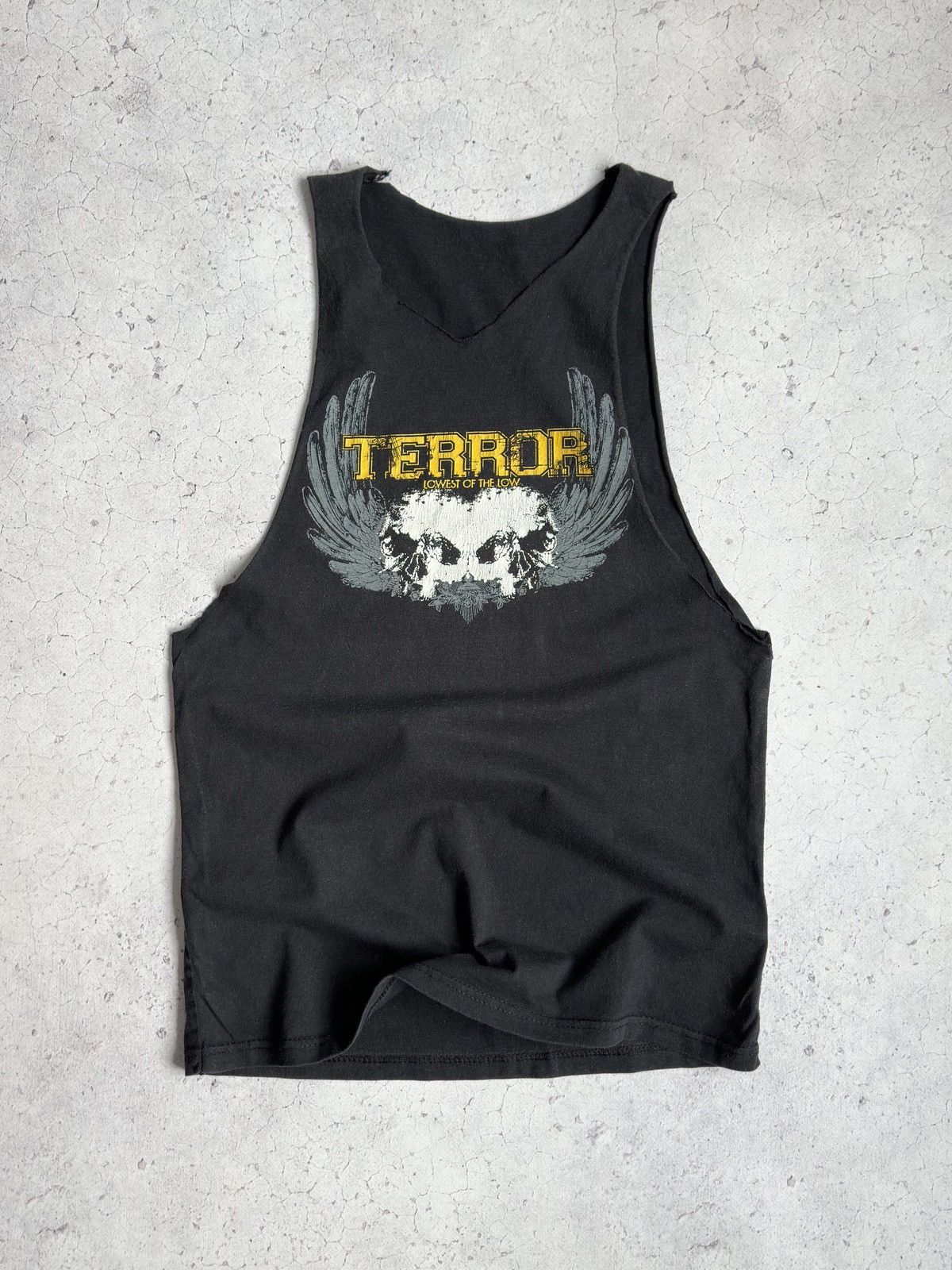 Band Tees Vintage Terror «Lowest Of The Low» Promo Band Tank Top Shirt Size US S / EU 44-46 / 1 - 1 Thumbnail
