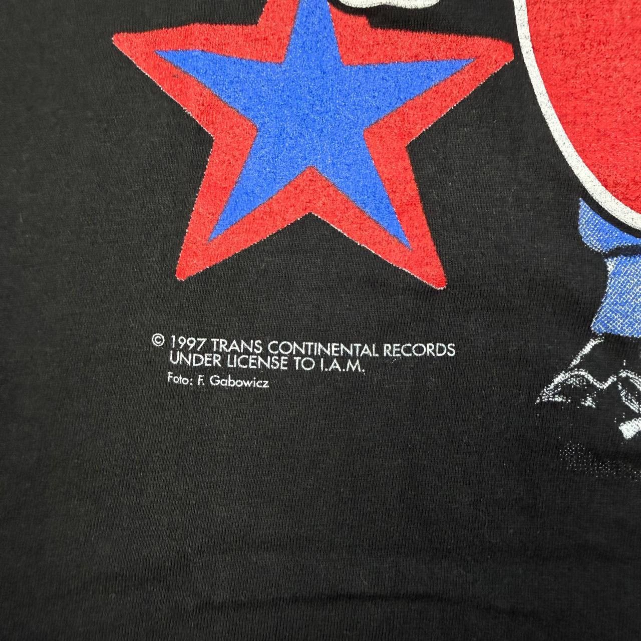 Vintage Vintage T-Shirt Aron Carter 1997 TRANS CONTINENTAL RECORDS Size US XL / EU 56 / 4 - 3 Thumbnail