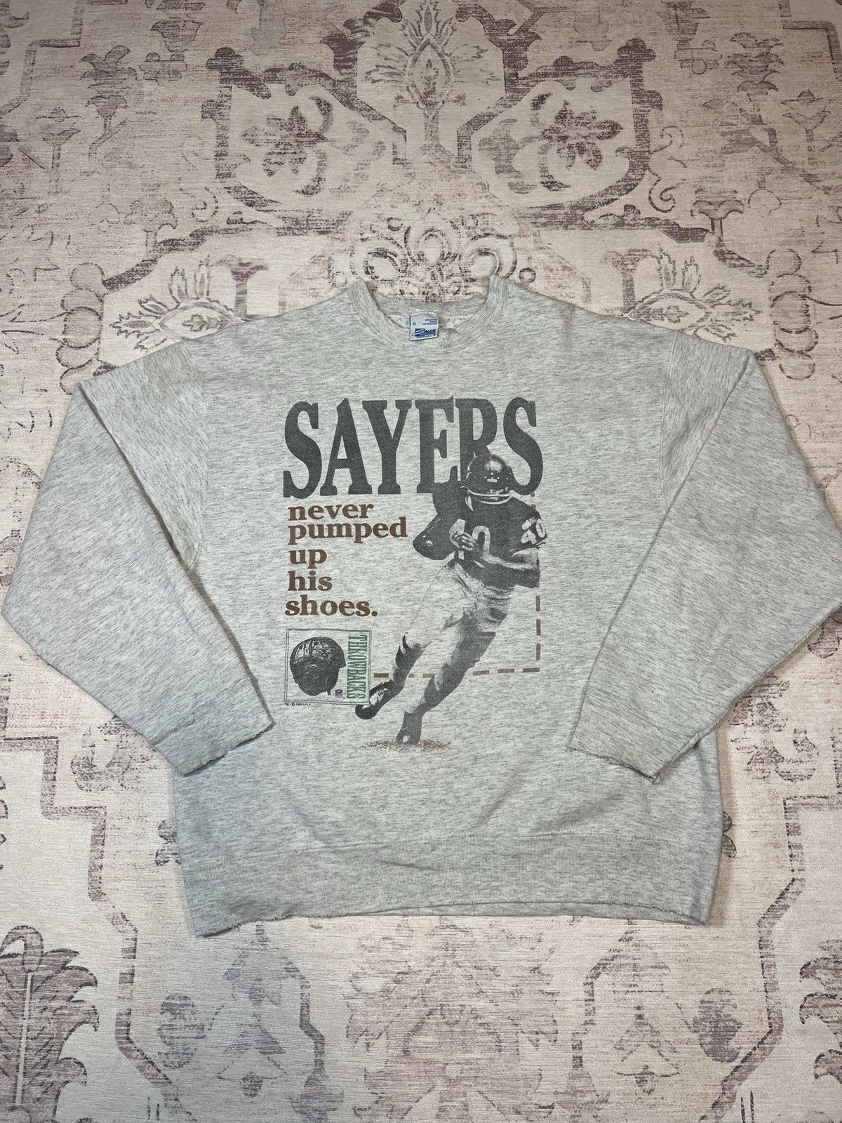 NFL Vintage 90’s Gale Sayers Chicago Bears Salem Sportswear Crew Size US XL / EU 56 / 4 - 1 Thumbnail